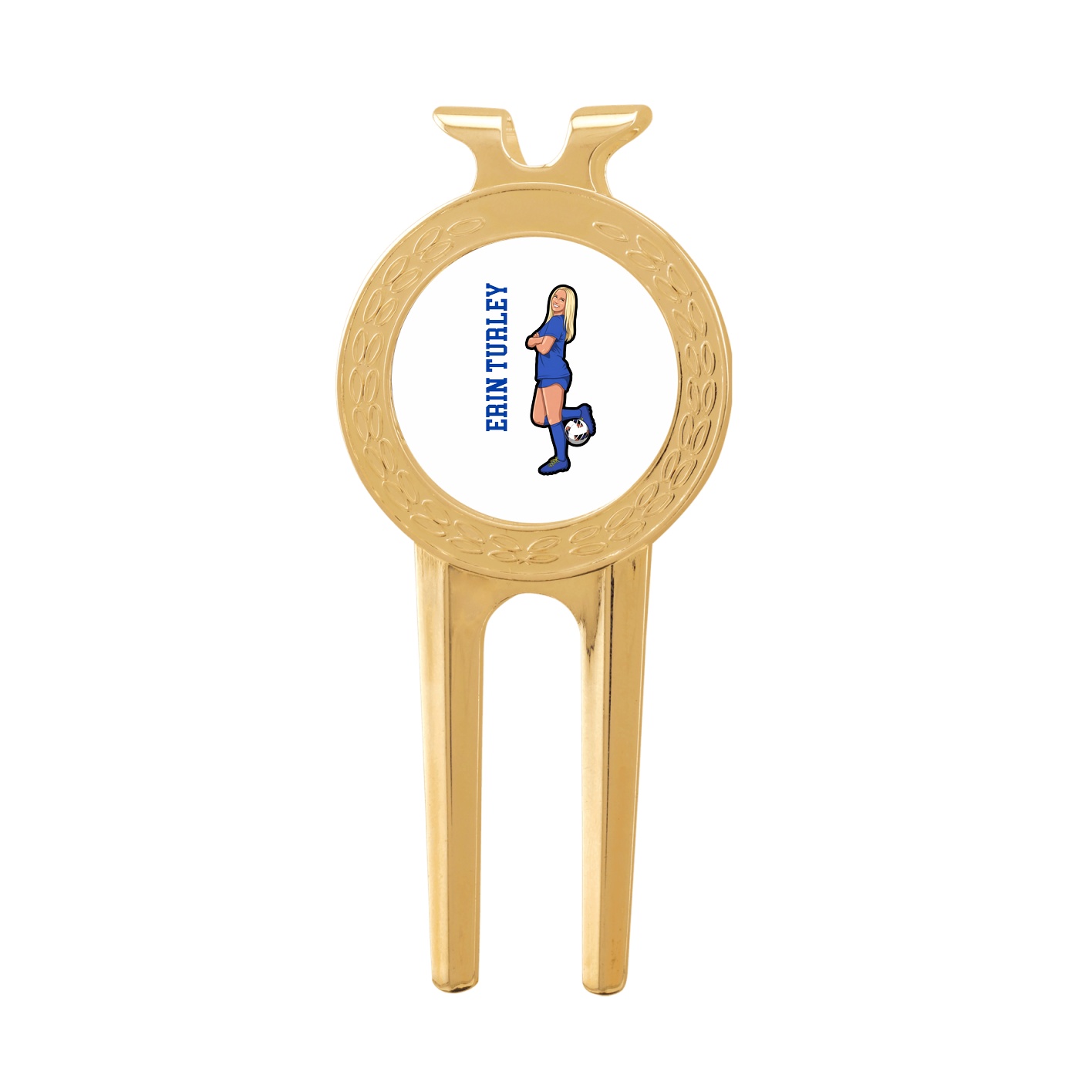 Divot Tool with Ball Marker — Name Vertical in Classic