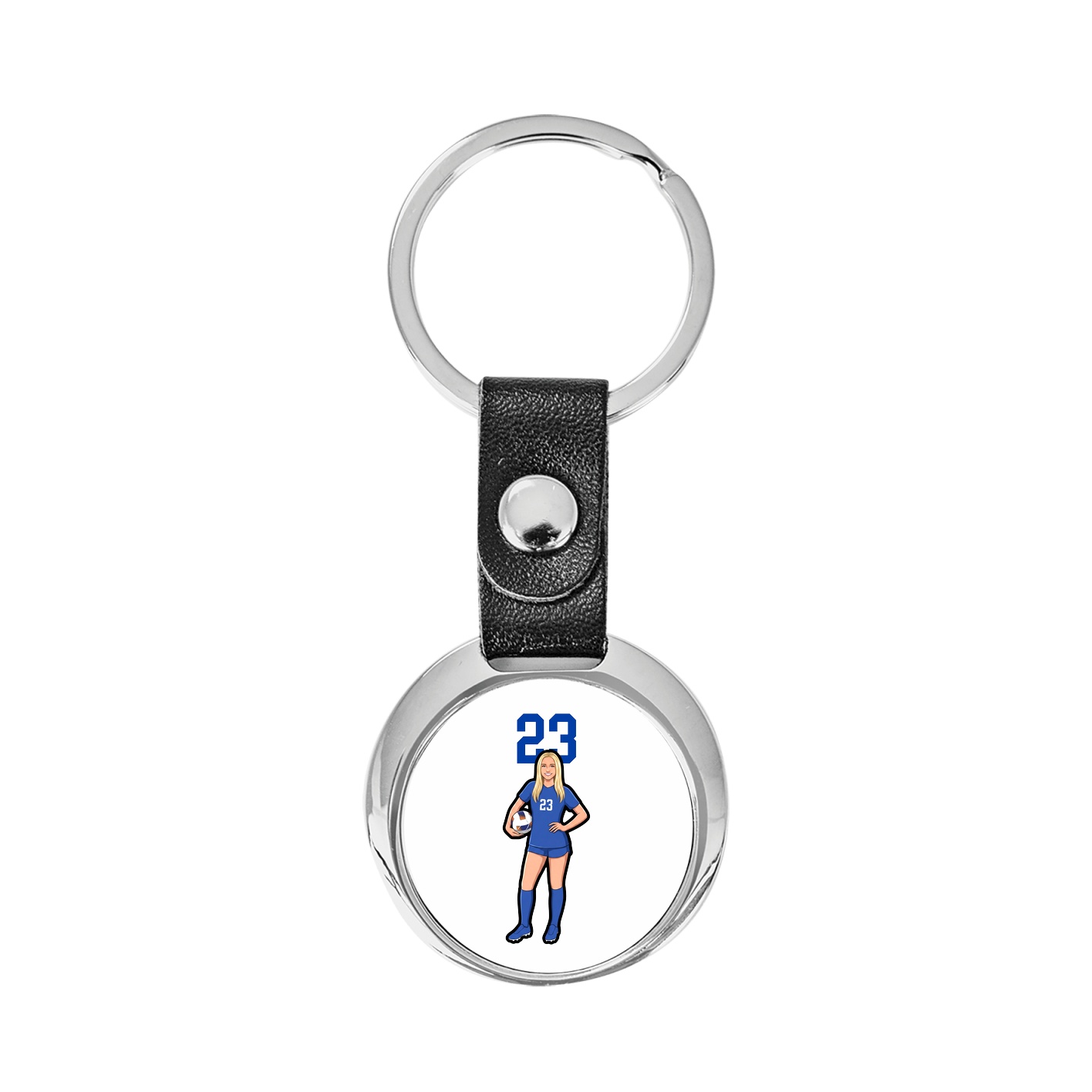 Key Chain — Number Top in Classic