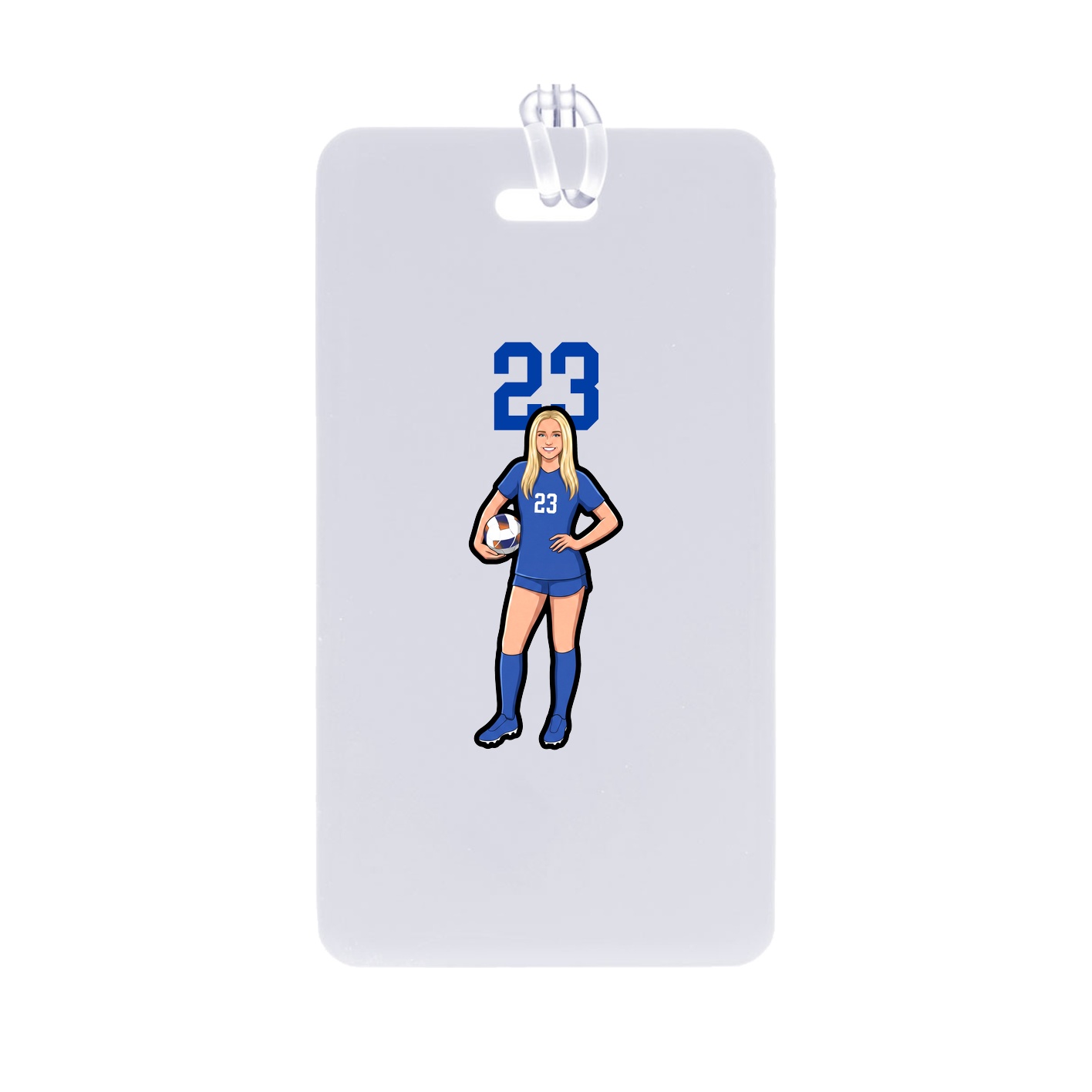Bag Tag — Number Top in Classic