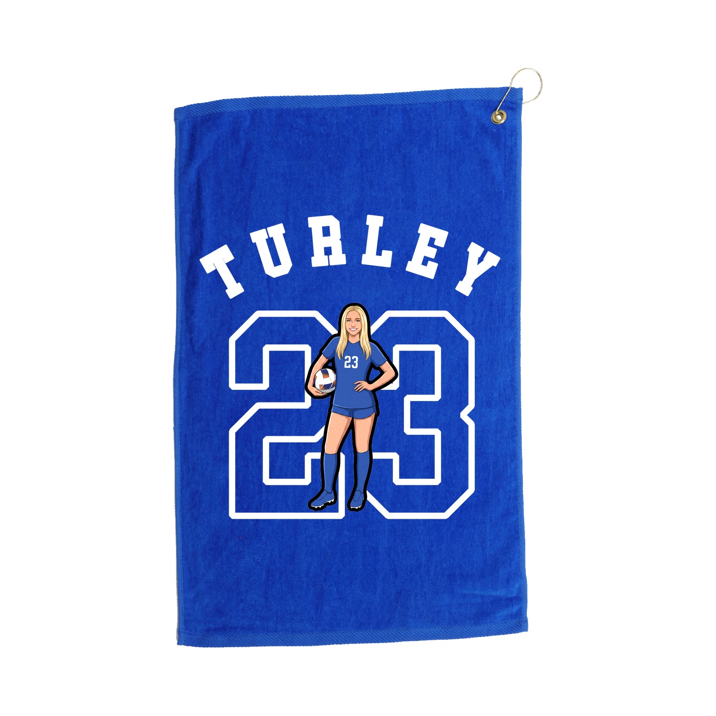 Golf Towel — Shirsey Arch in Royal