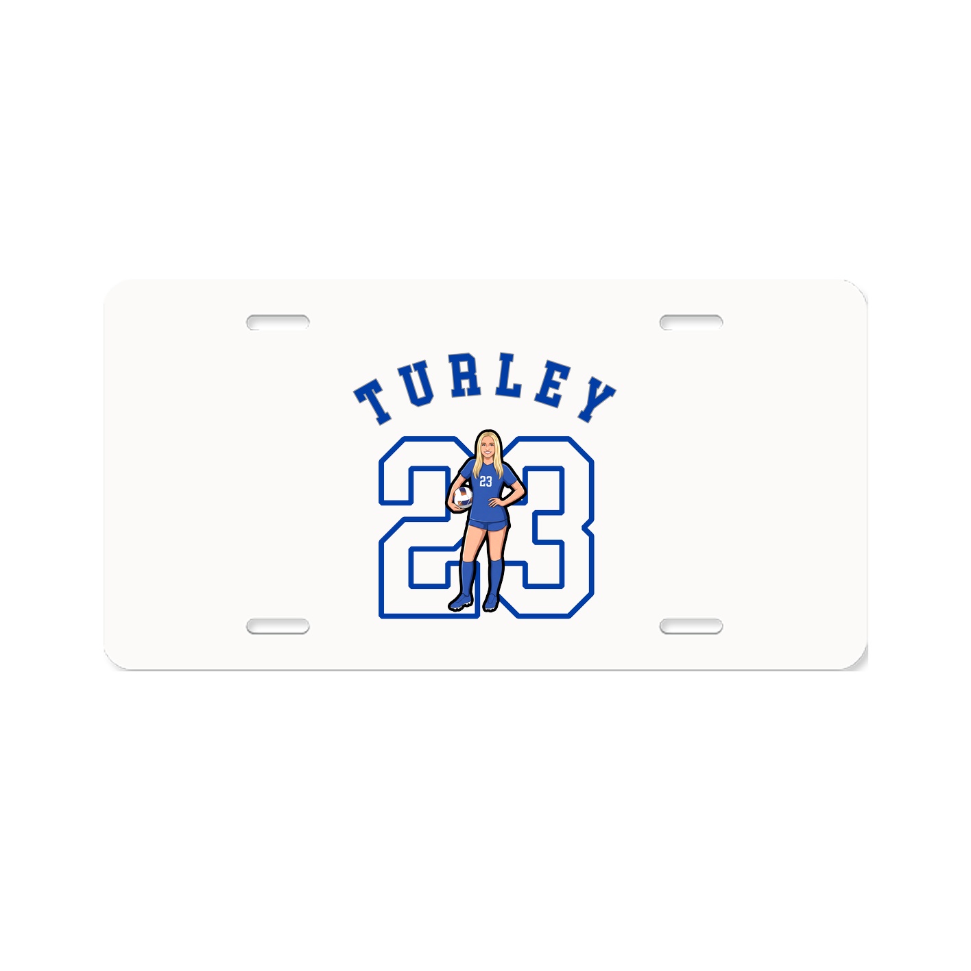 License Plate — Shirsey Arch in Classic
