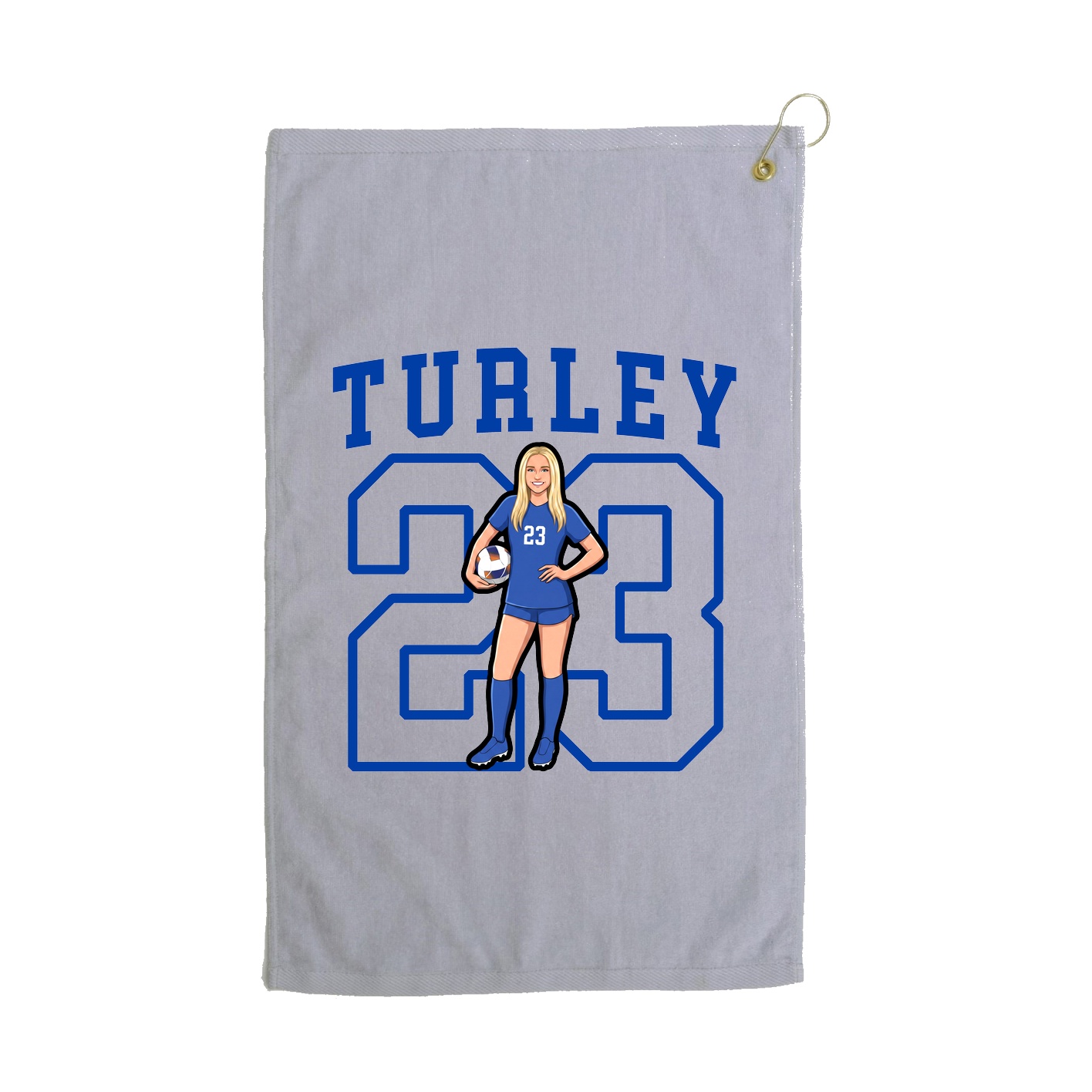 Golf Towel — Shirsey in Grey