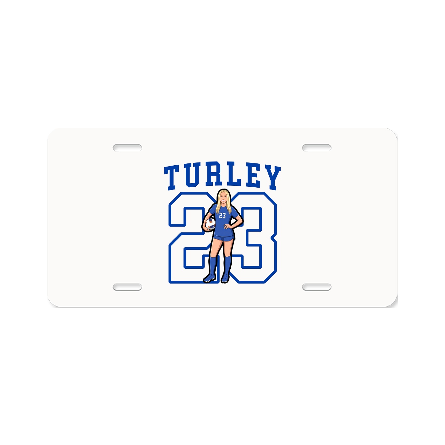 License Plate — Shirsey in Classic