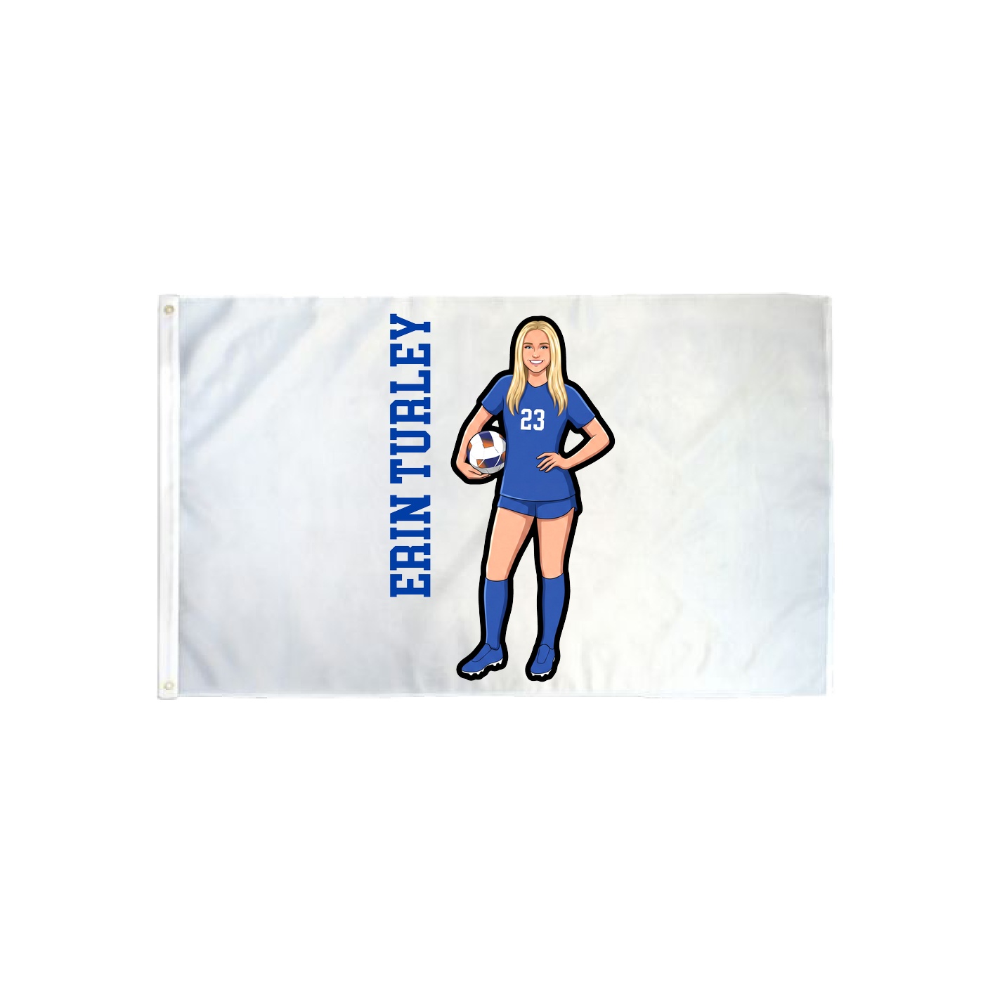 3x5 Flag — Name Vertical in Classic