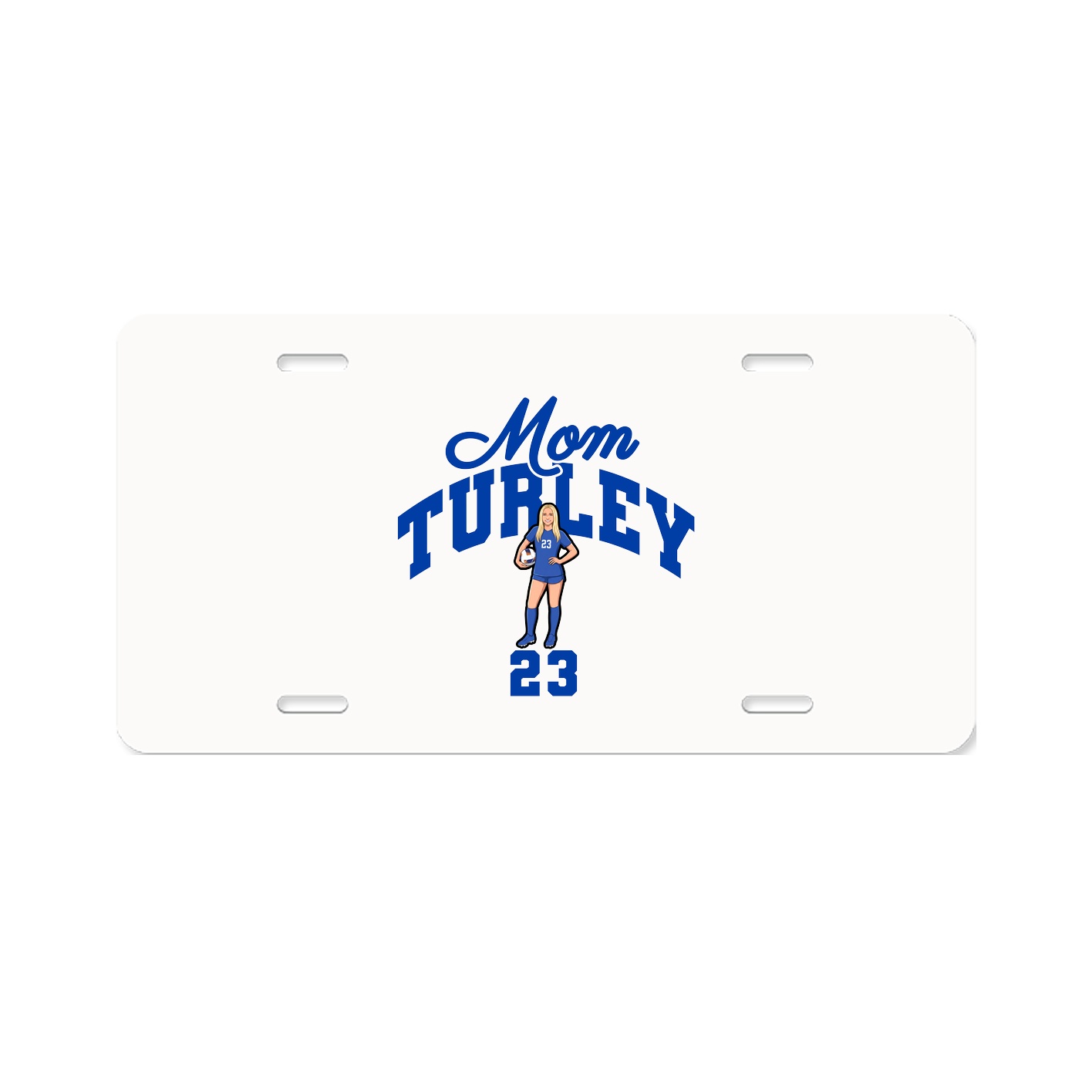 License Plate — Mothers Day Arch in Classic