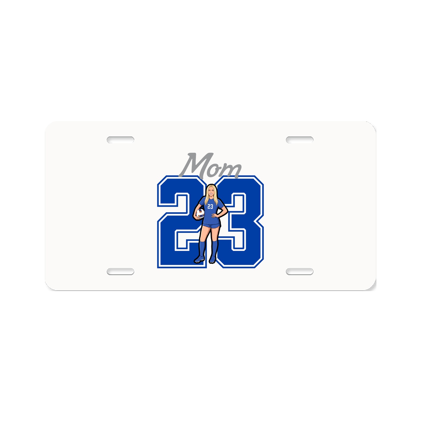 License Plate — Mothers Day Shirsey in Classic