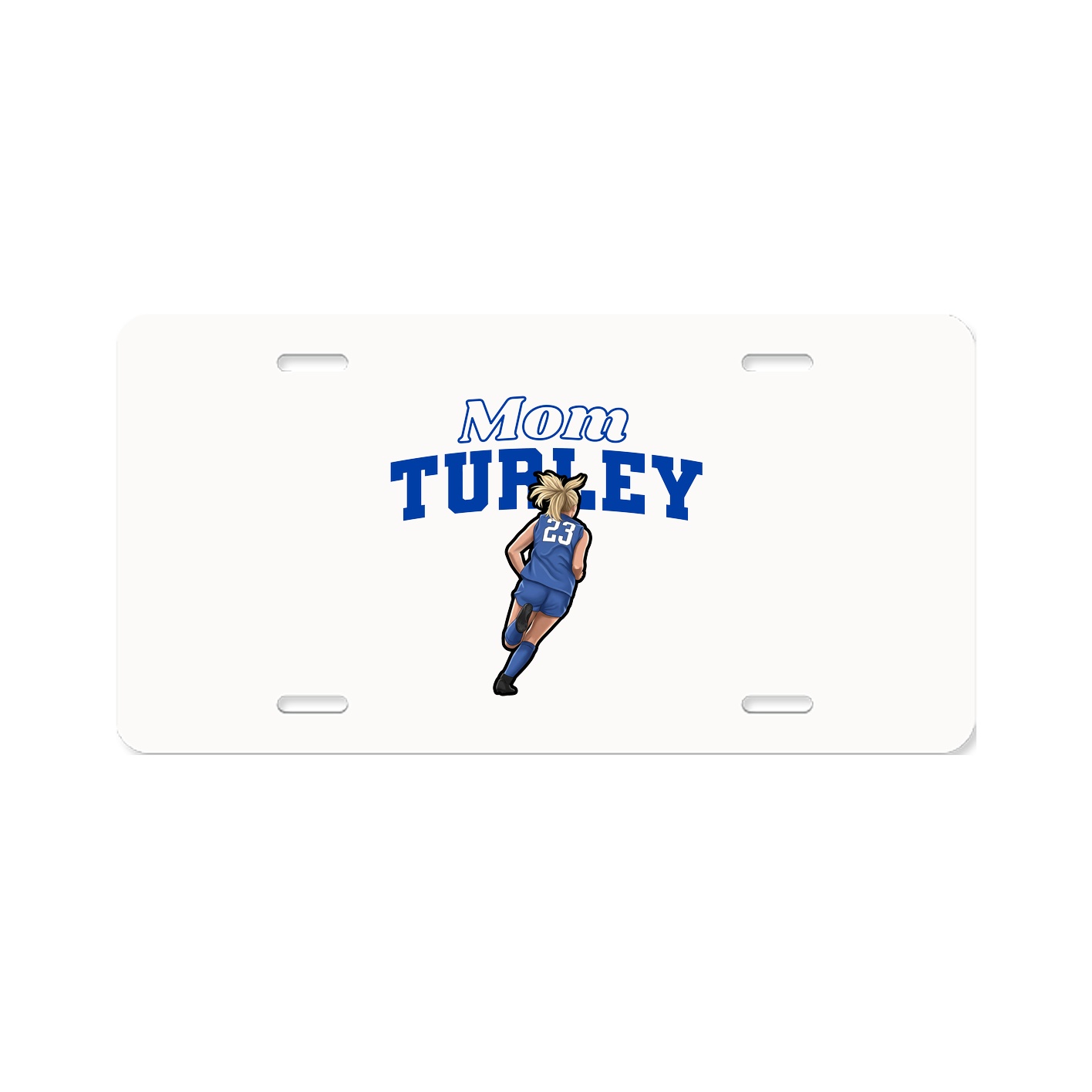 License Plate — Mothers Day Block in Classic