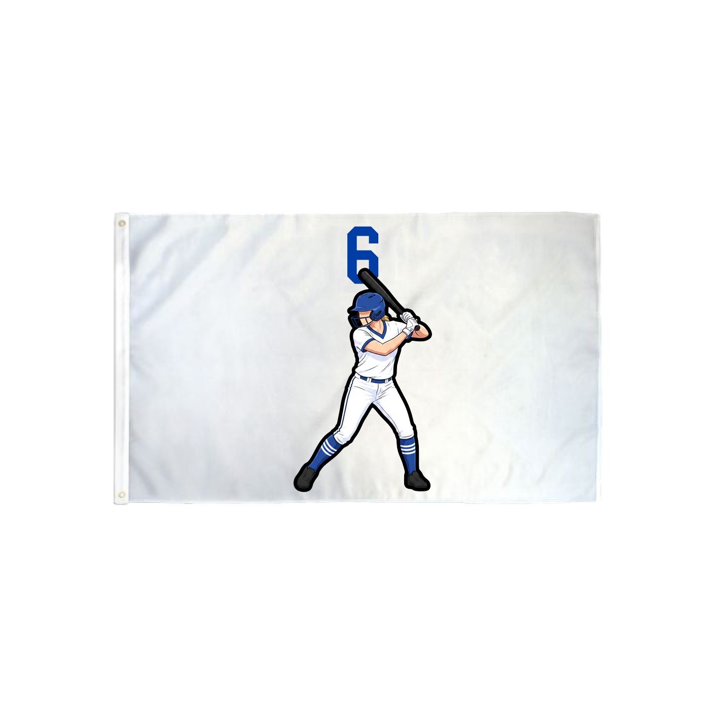 3x5 Flag — Number Top in Classic