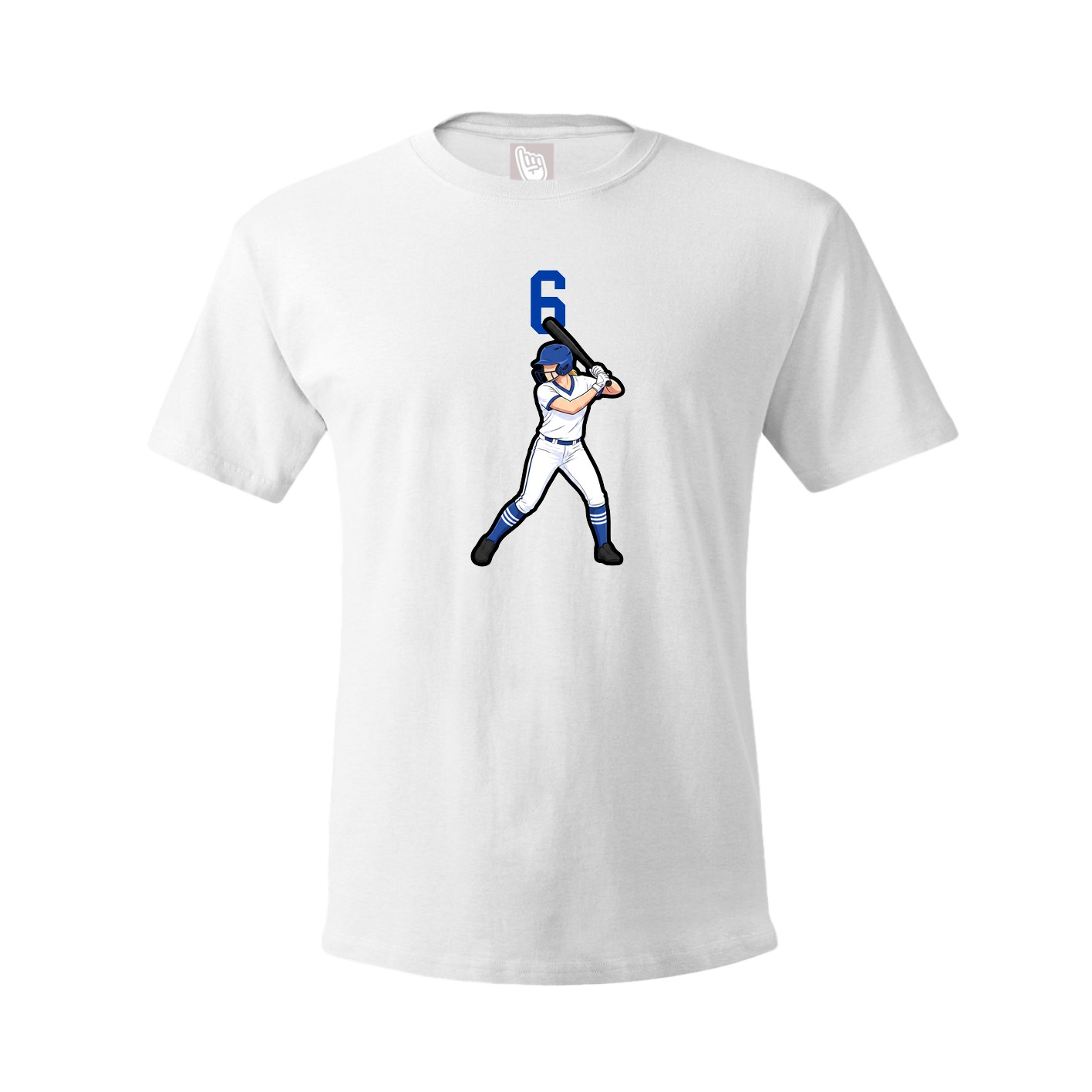 Tee — Number Top in White