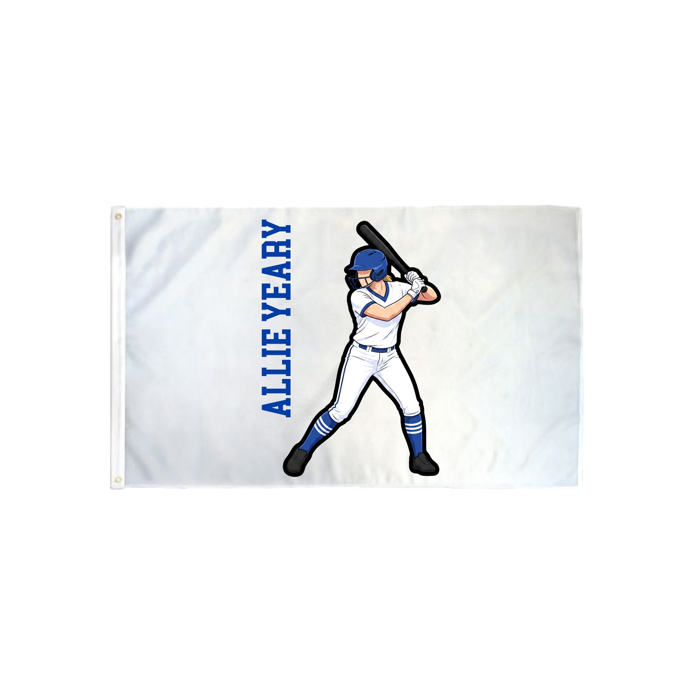 3x5 Flag — Name Vertical in Classic