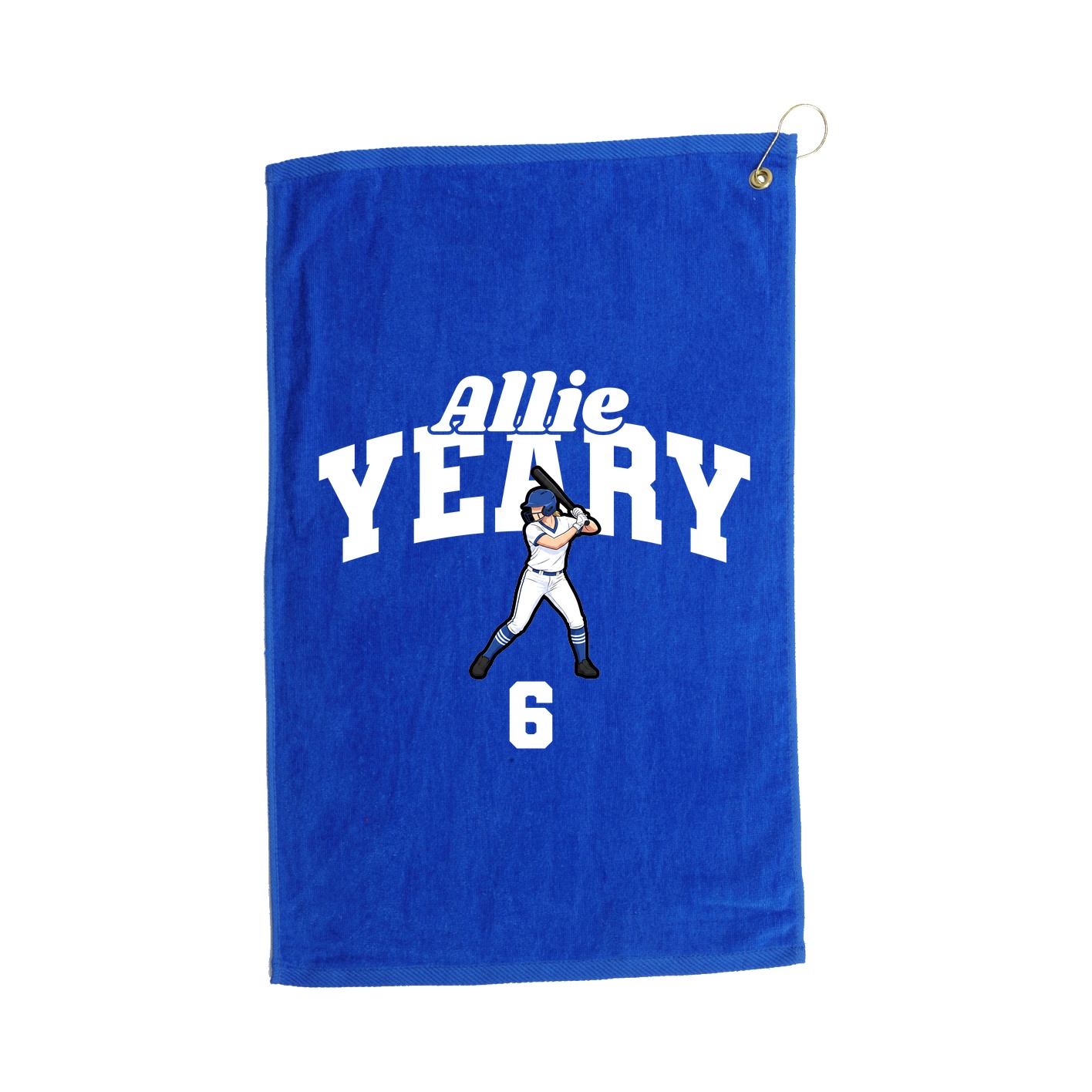 Golf Towel — Signature Arch in Royal
