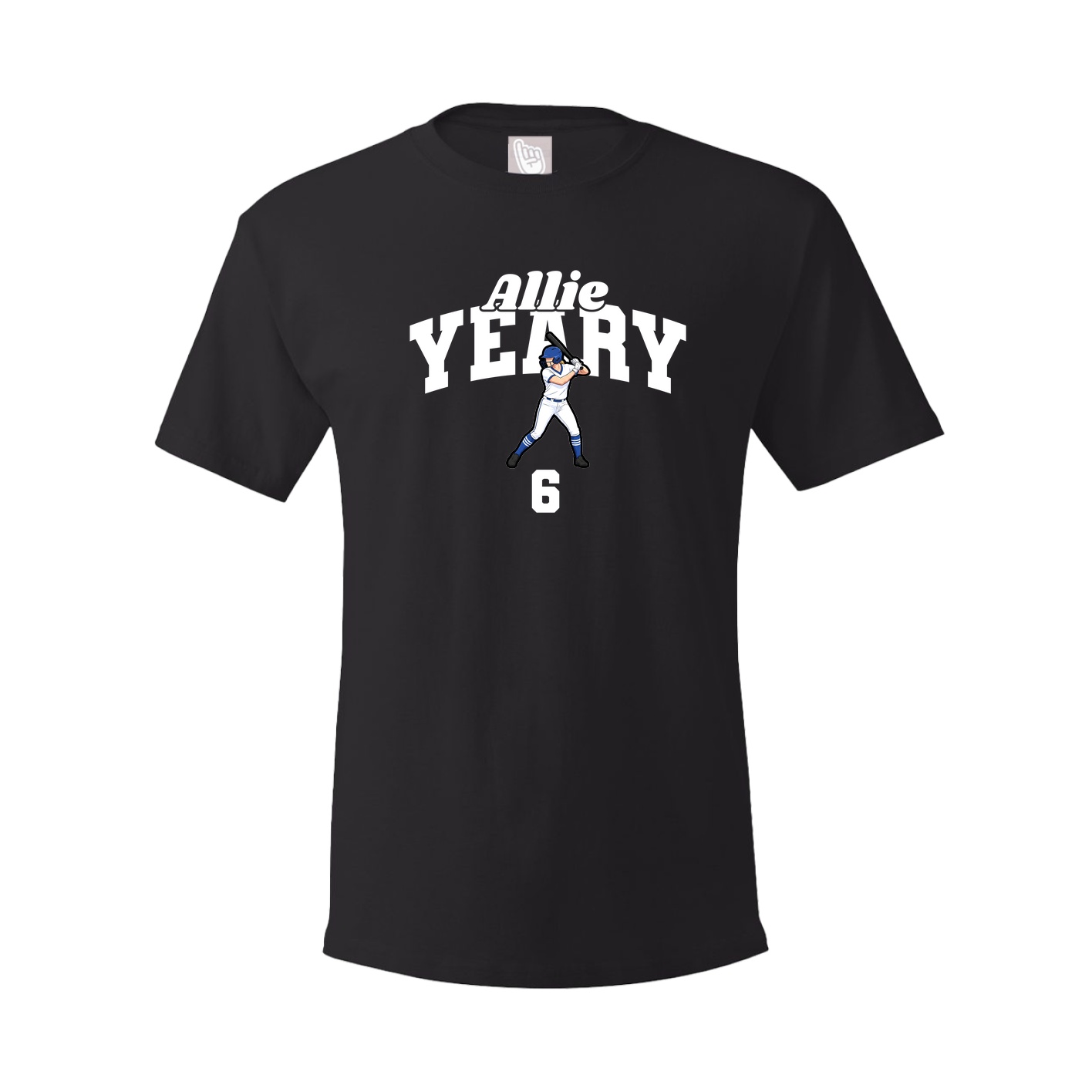 Youth Tee — Signature Arch in Black
