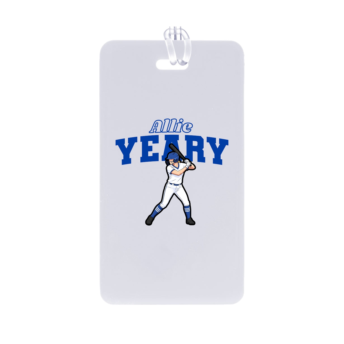 Bag Tag — Name Arch in Classic