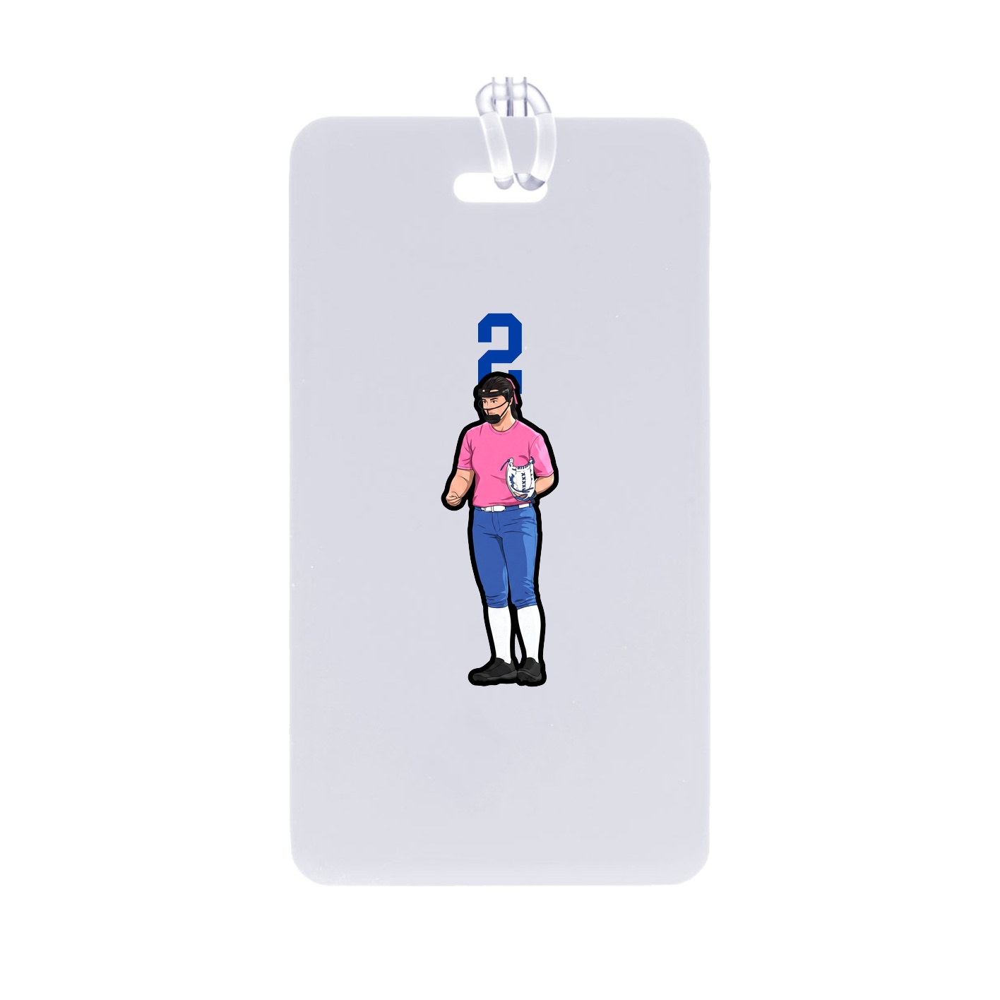 Bag Tag — Number Top in Classic