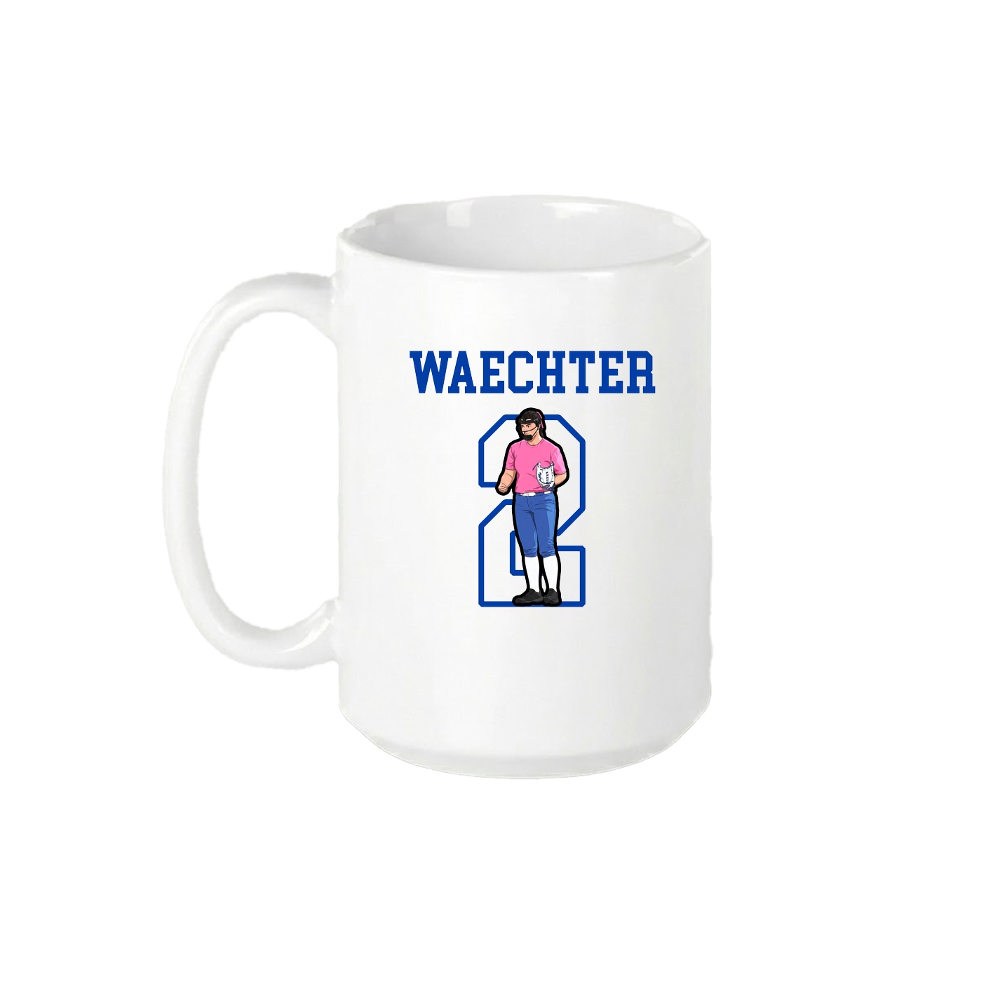 15oz Coffee Mug — Shirsey in White