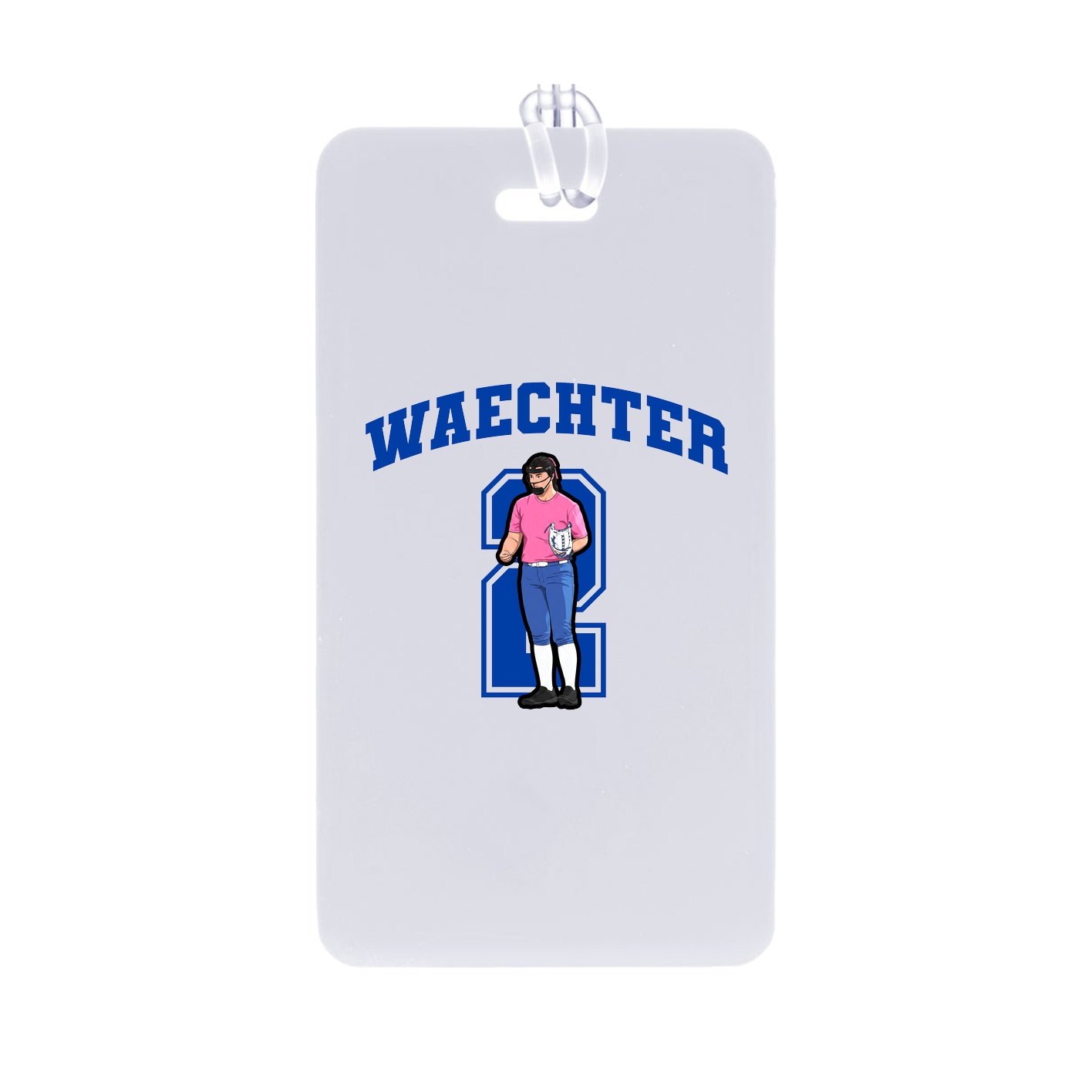 Bag Tag — Number in Classic