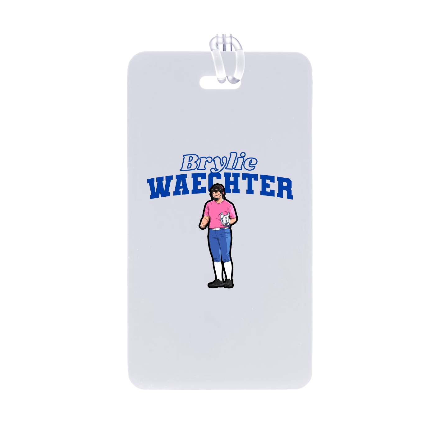 Bag Tag — Name Arch in Classic