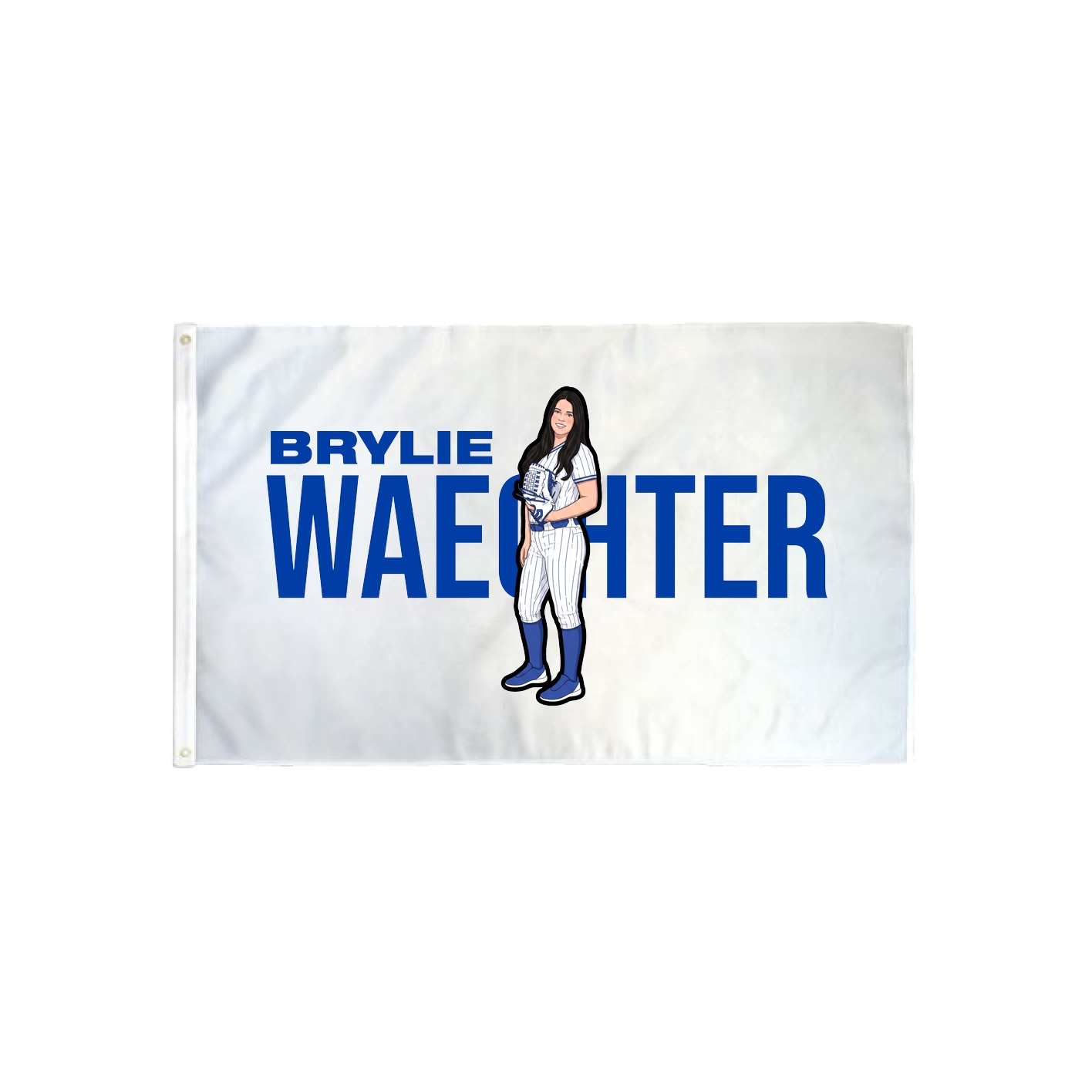 3x5 Flag — Player Name in Classic