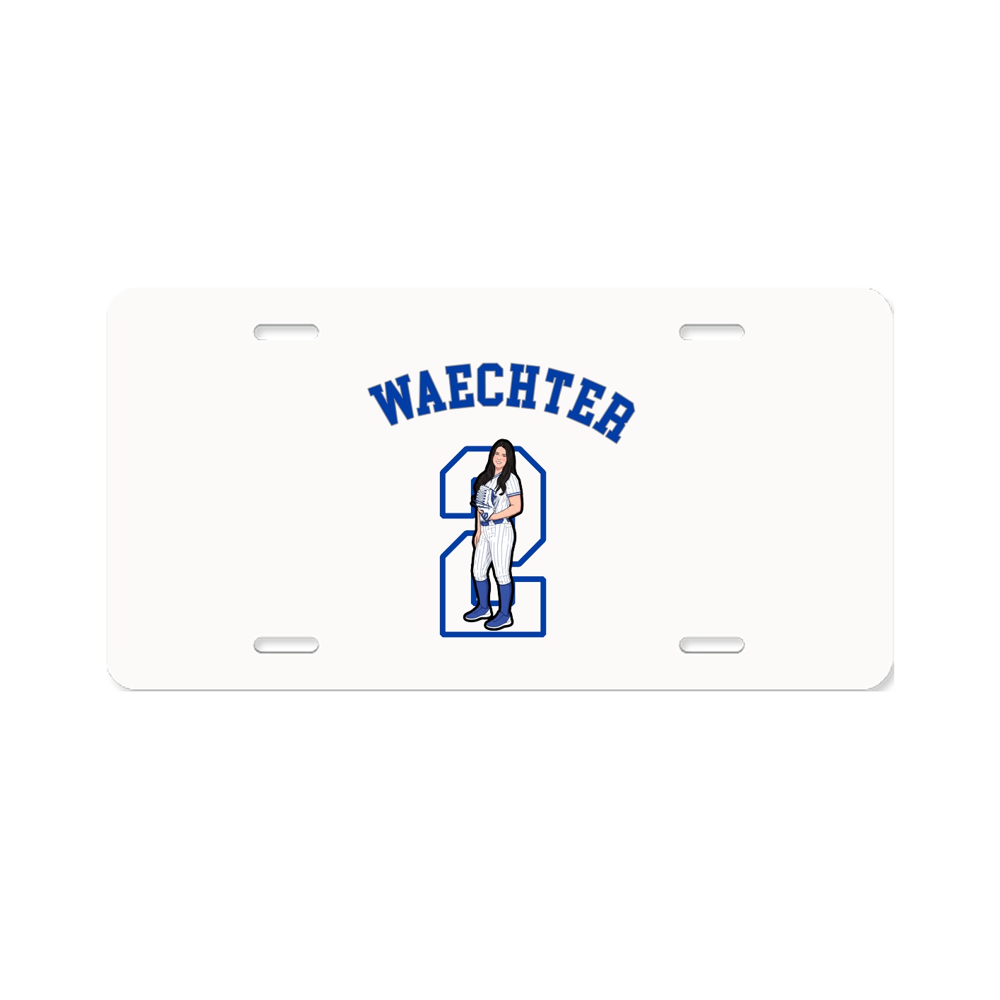 License Plate — Shirsey Arch in Classic