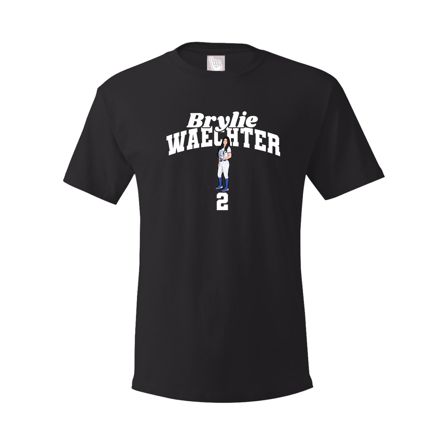 Tee — Signature Arch in Black