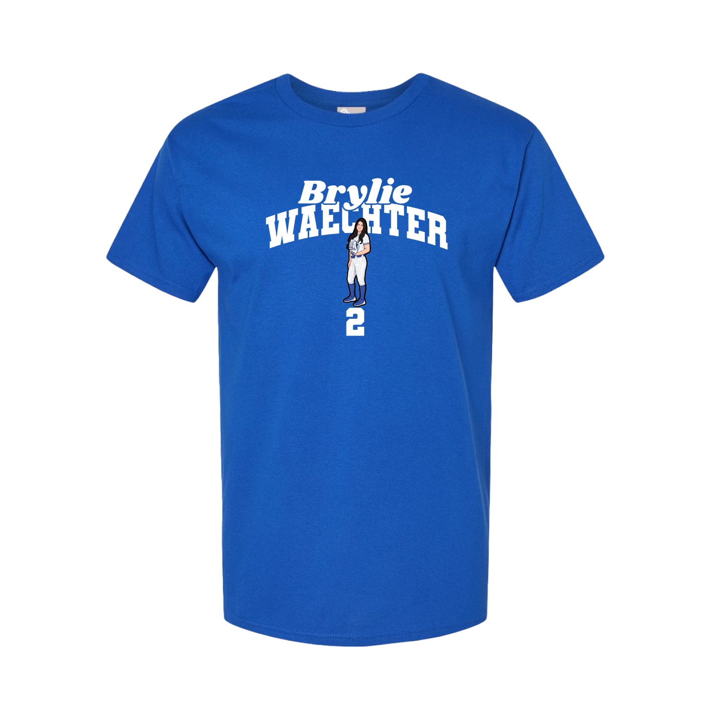 Youth Tee — Signature Arch in Royal