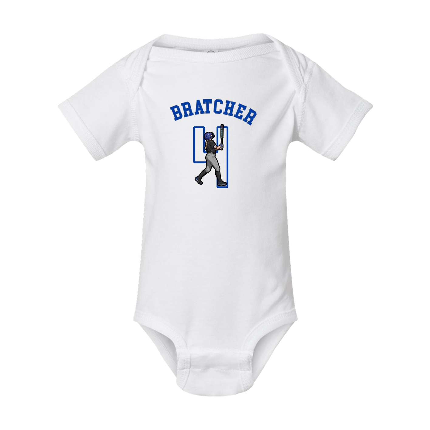 Baby Onesie — Shirsey Arch in White