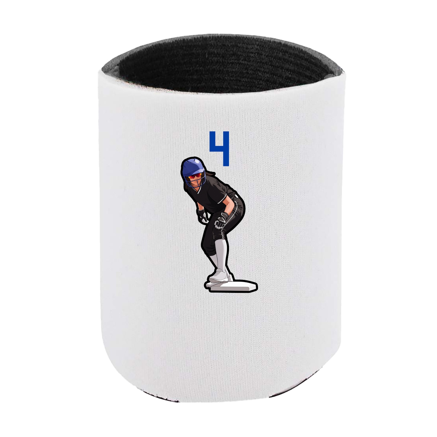 Can Holder — Number Top in White