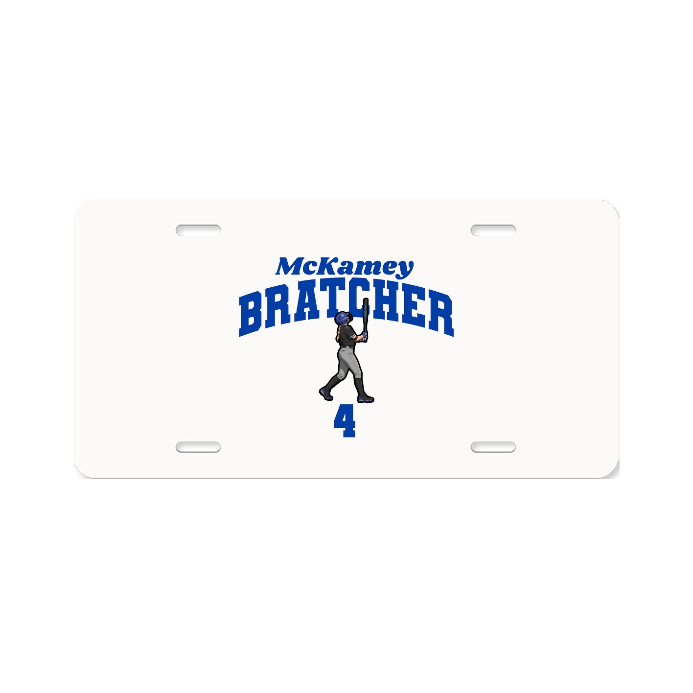 License Plate — Signature Arch in Classic