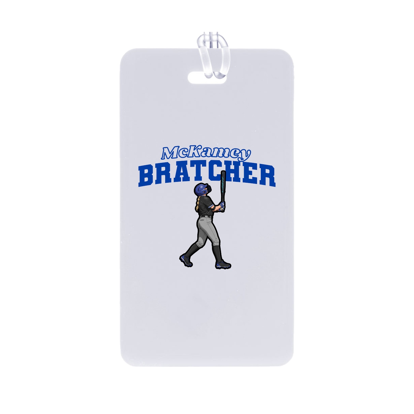 Bag Tag — Name Arch in Classic
