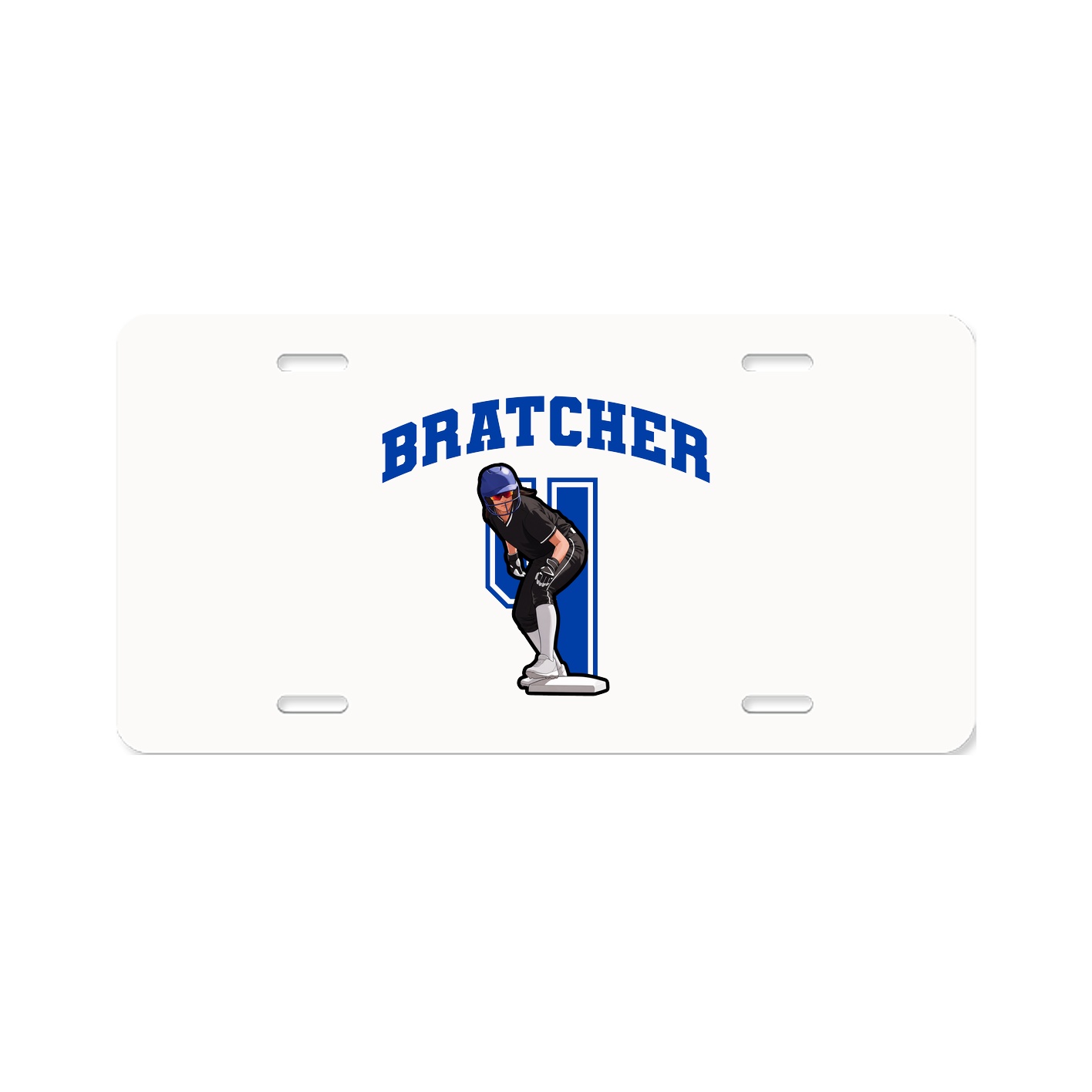 License Plate — Number in Classic