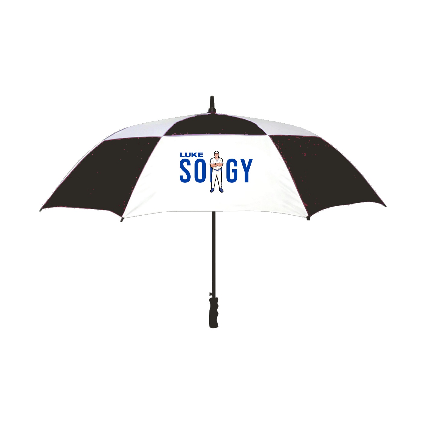 Golf Umbrella — Player Name in Black