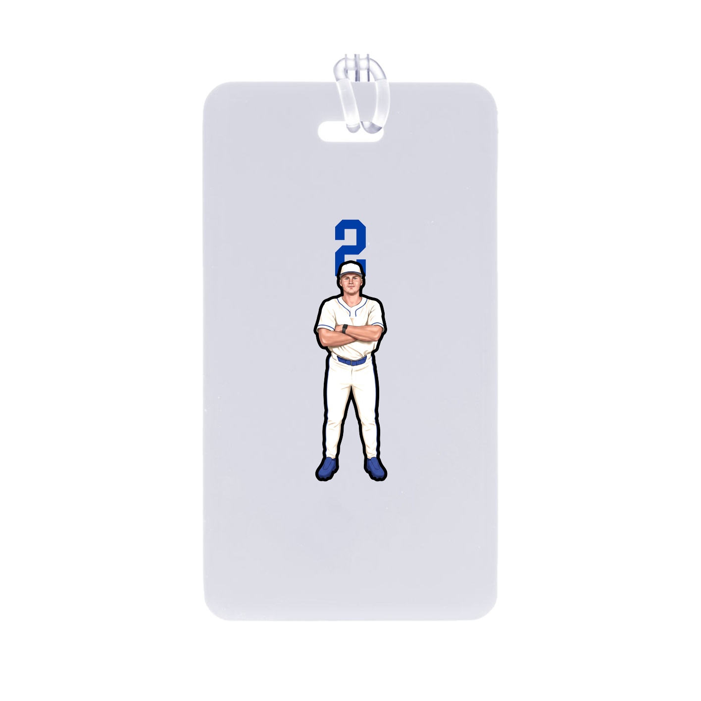 Bag Tag — Number Top in Classic