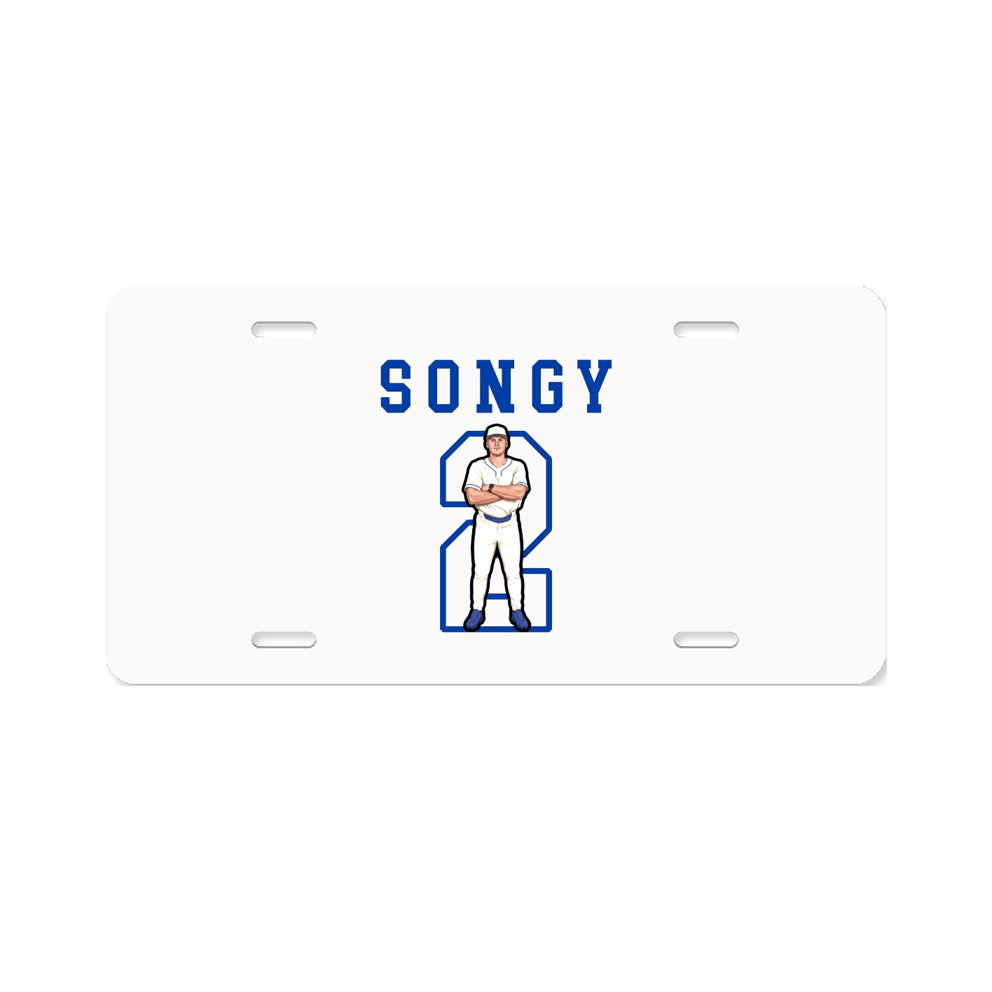 License Plate — Shirsey in Classic