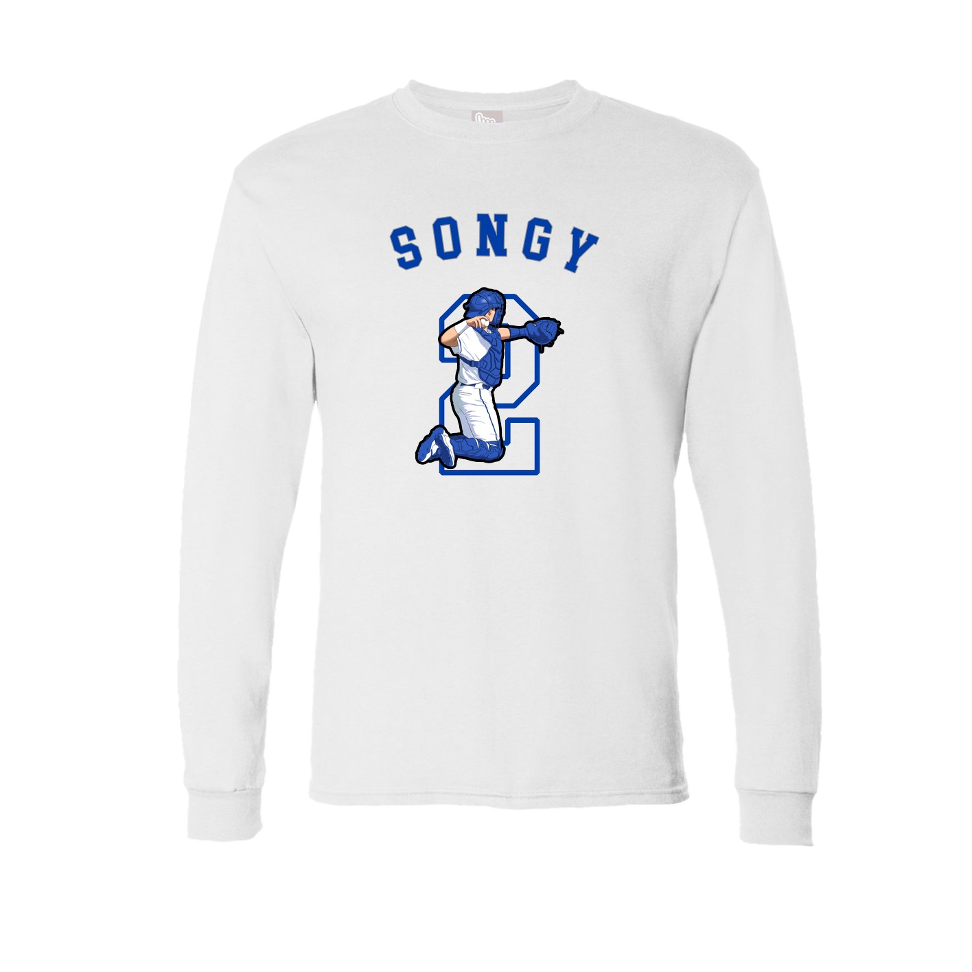 Long Sleeve Tee — Shirsey Arch in White