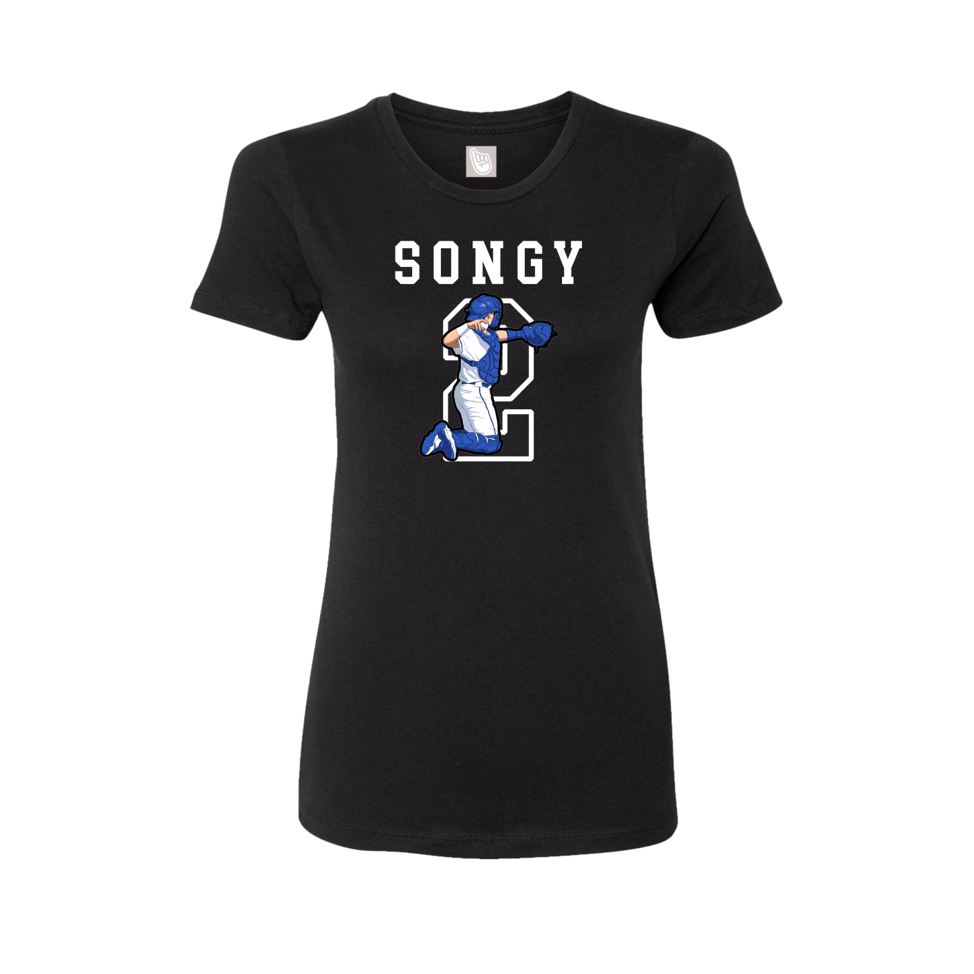 Fitted Women's Tee — Shirsey in Black