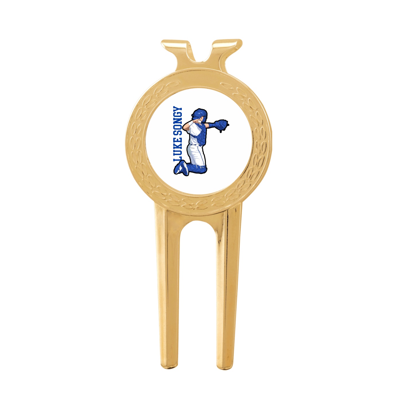 Divot Tool with Ball Marker — Name Vertical in Classic