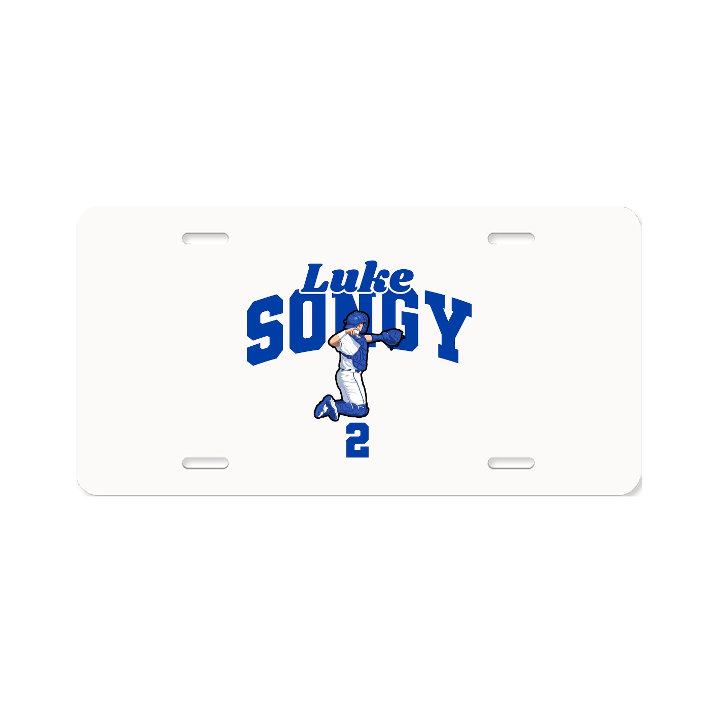 License Plate — Signature Arch in Classic