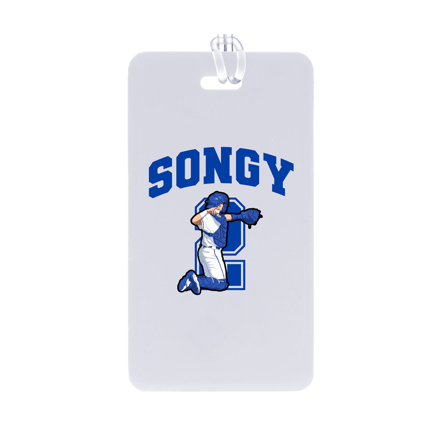 Bag Tag — Number in Classic