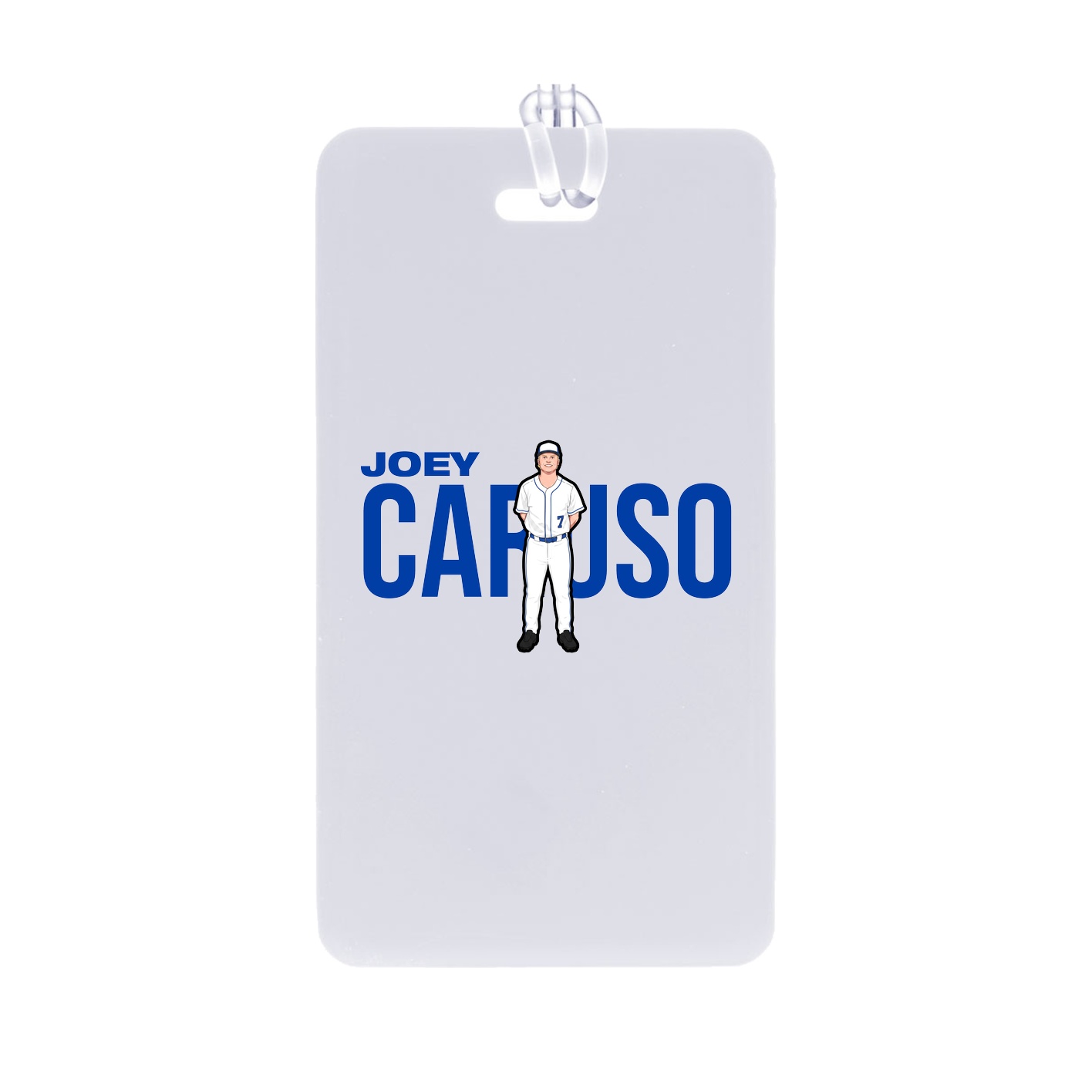 Bag Tag — Player Name in Classic