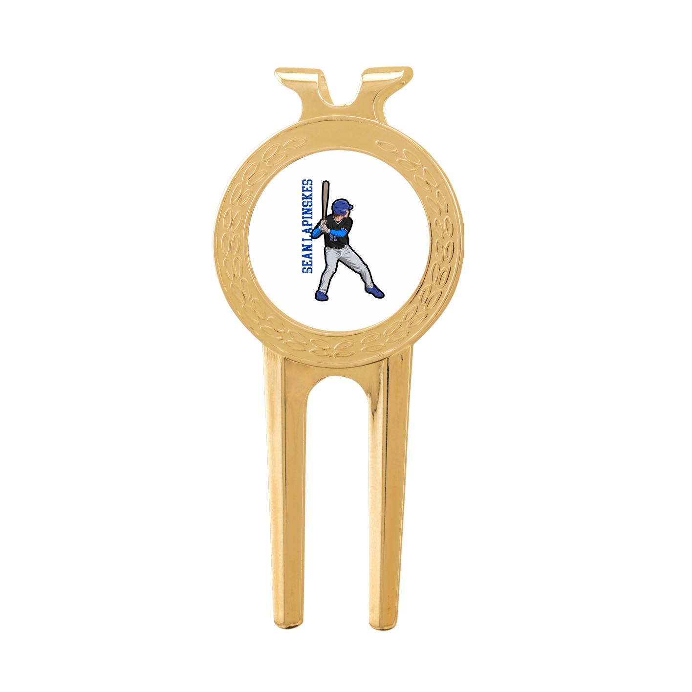 Divot Tool with Ball Marker — Name Vertical in Classic