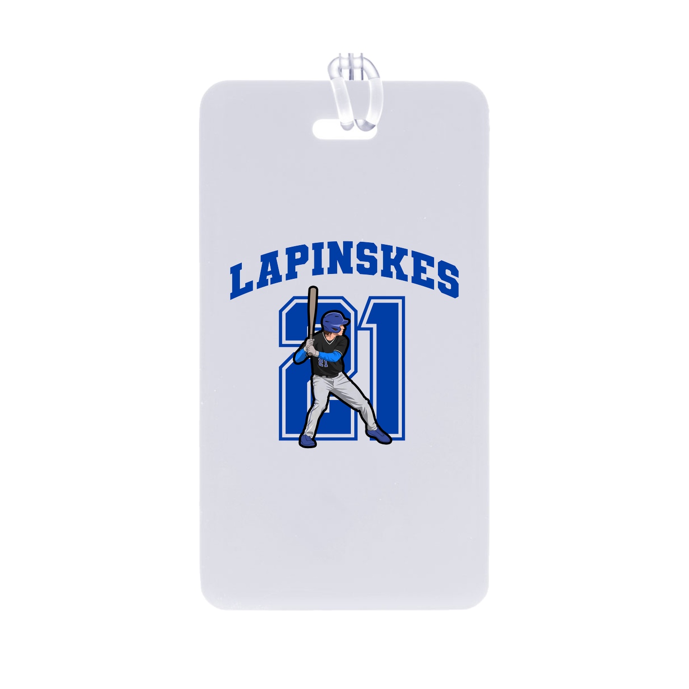 Bag Tag — Number in Classic
