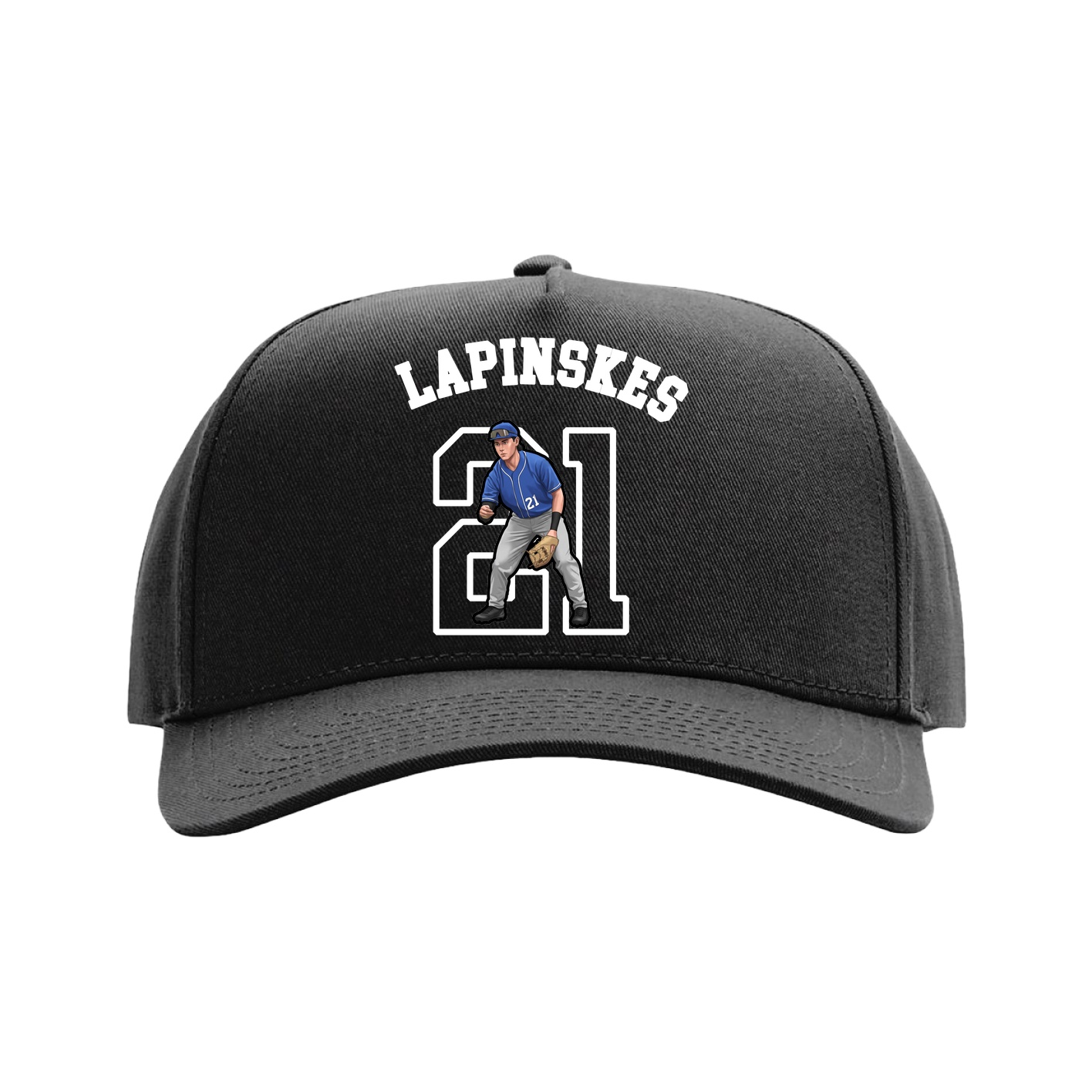 Full Fabric Five-Panel Champ Cap