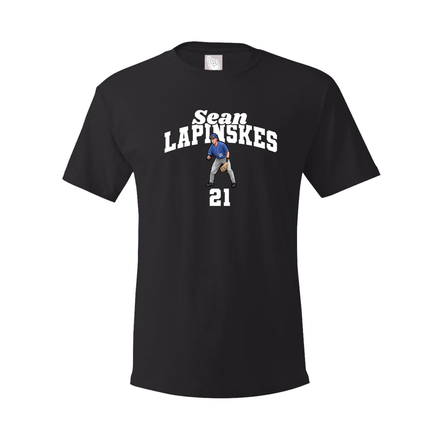 Tee — Signature Arch in Black
