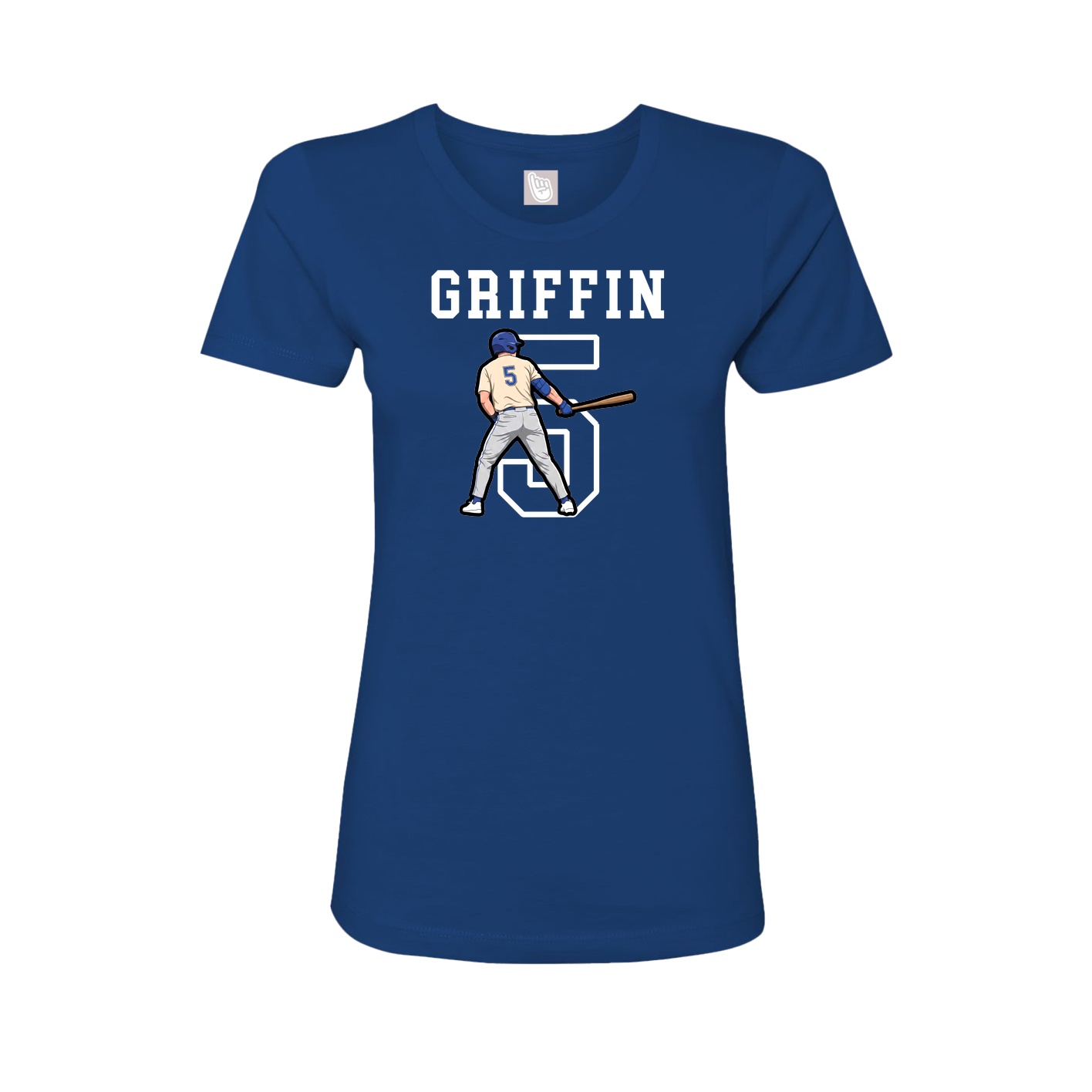 Fitted Women's Tee — Shirsey in Royal
