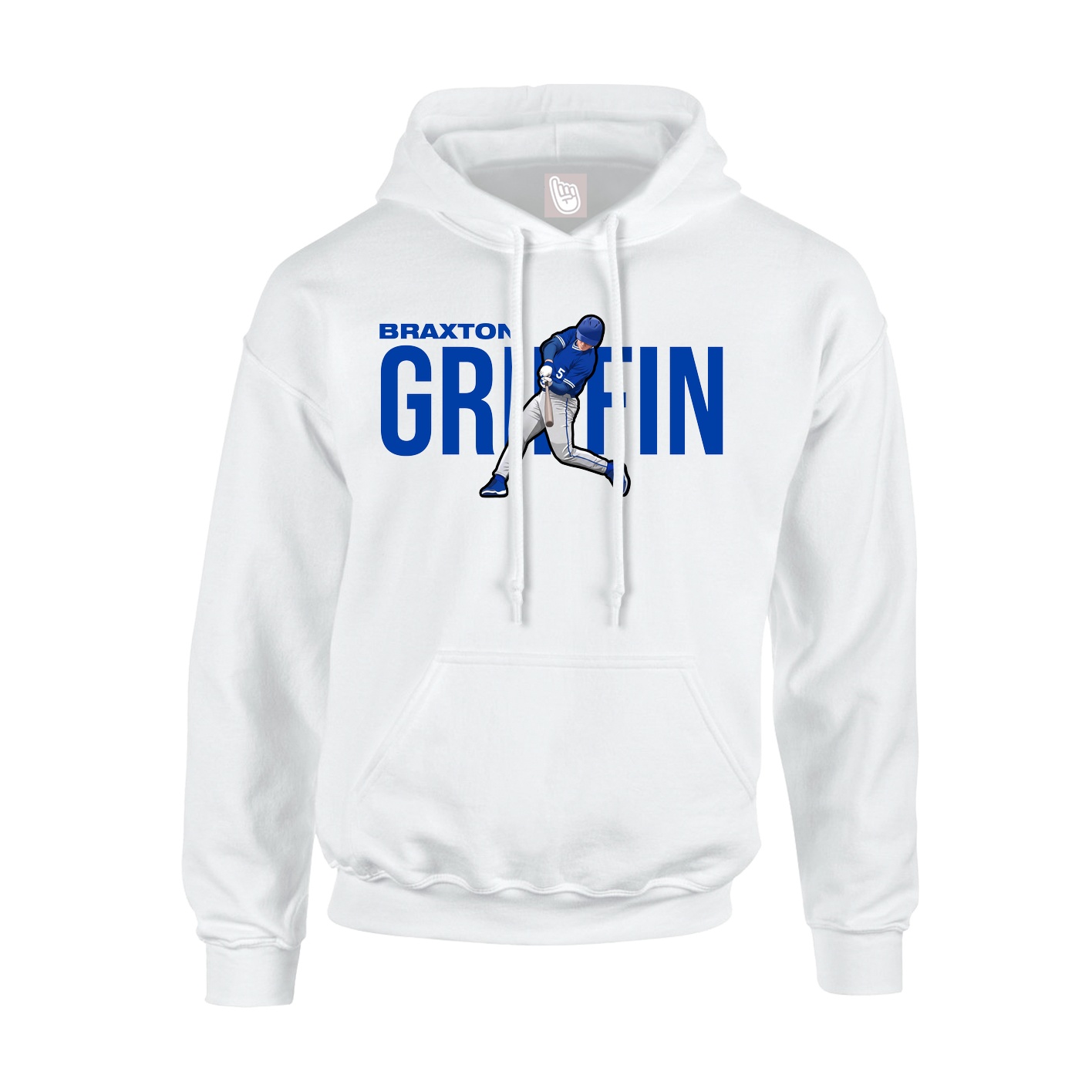 Hoodie — Player Name in White