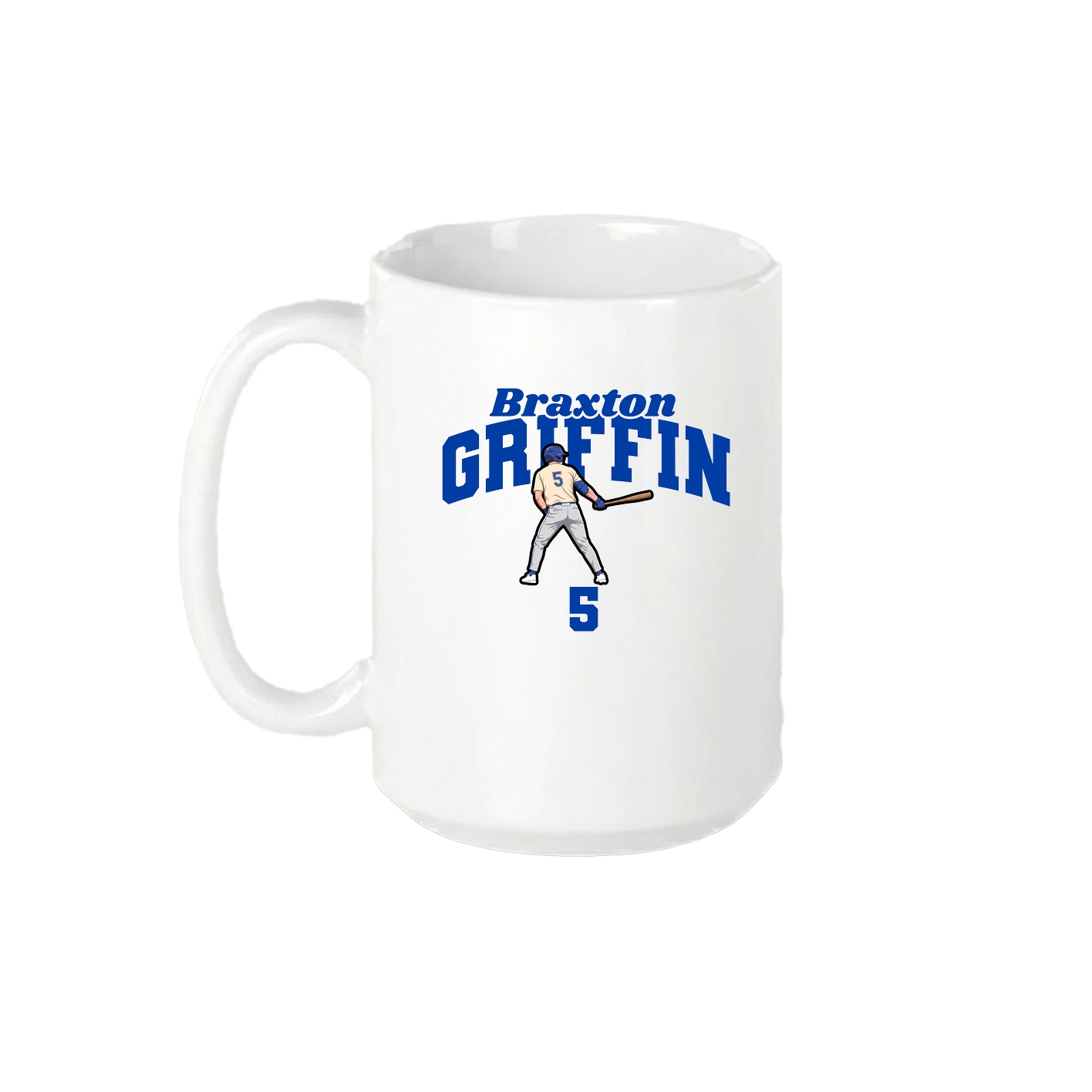 15oz Coffee Mug — Signature Arch in White