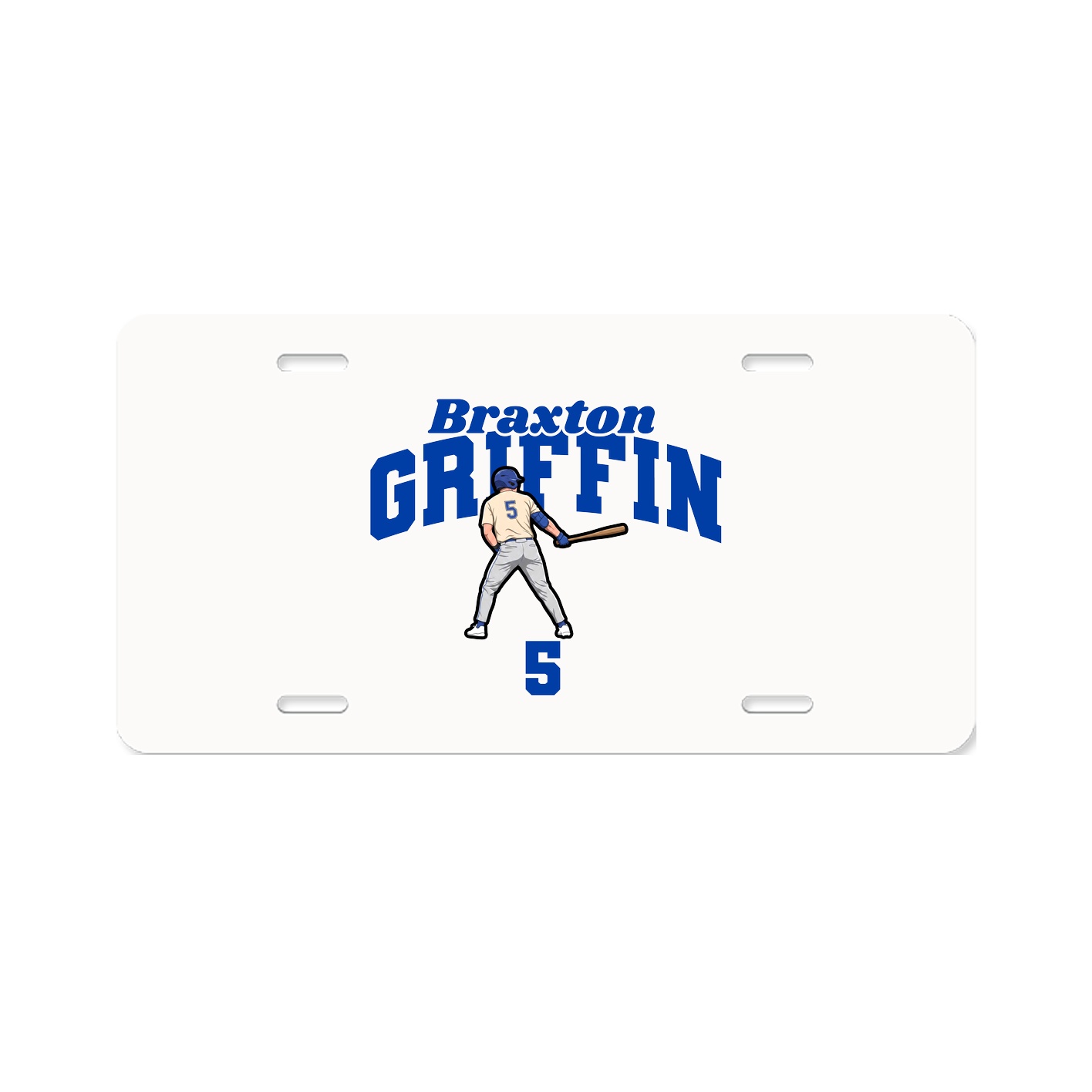 License Plate — Signature Arch in Classic
