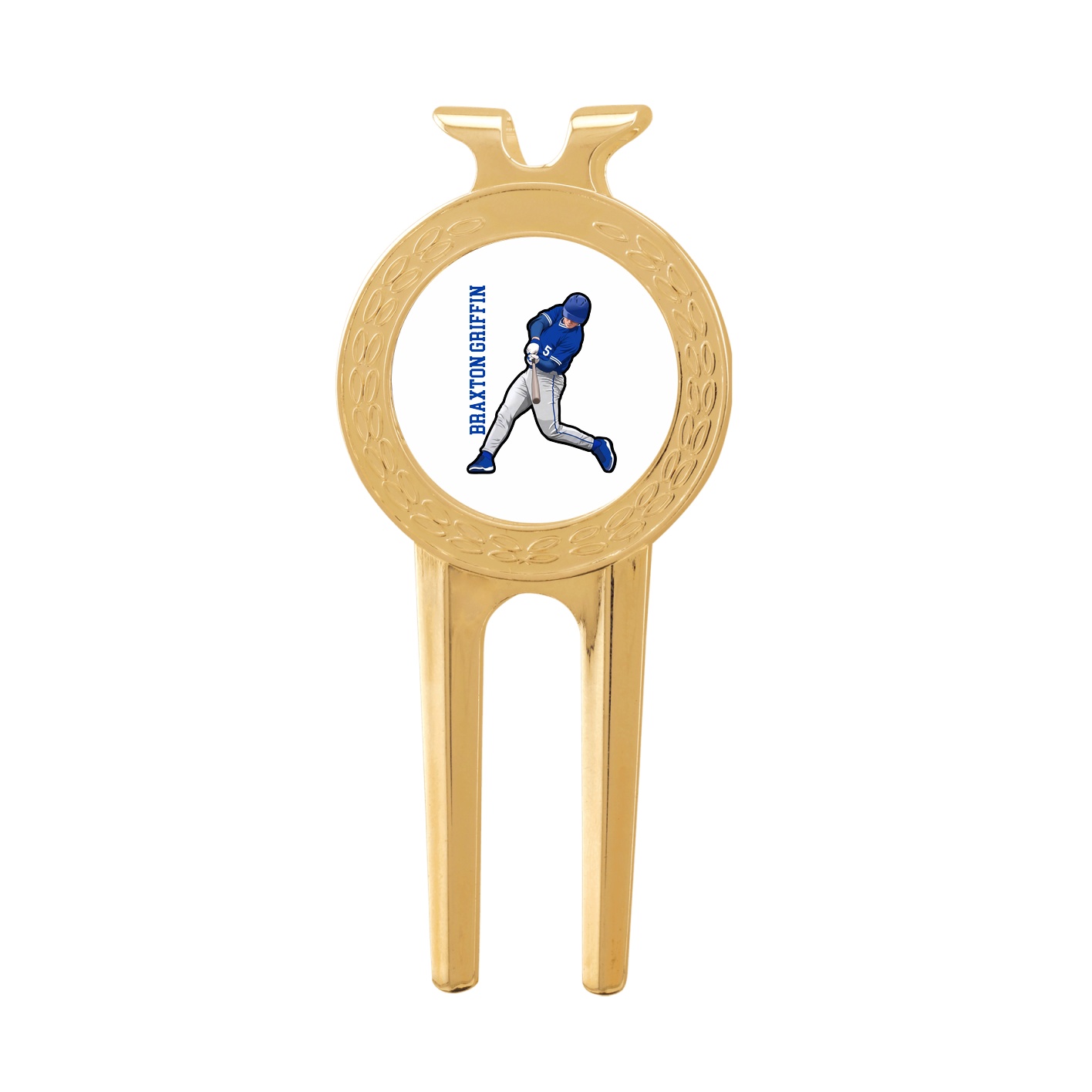 Divot Tool with Ball Marker — Name Vertical in Classic