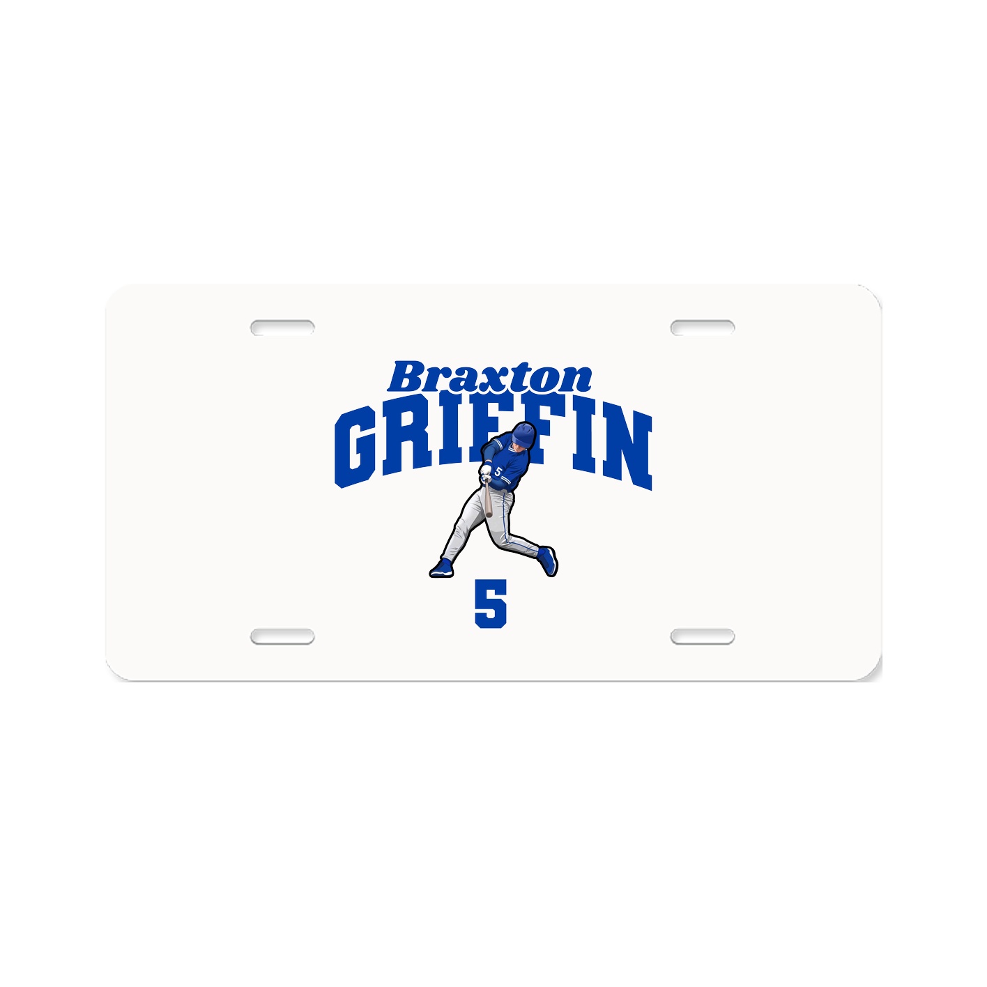 License Plate — Signature Arch in Classic