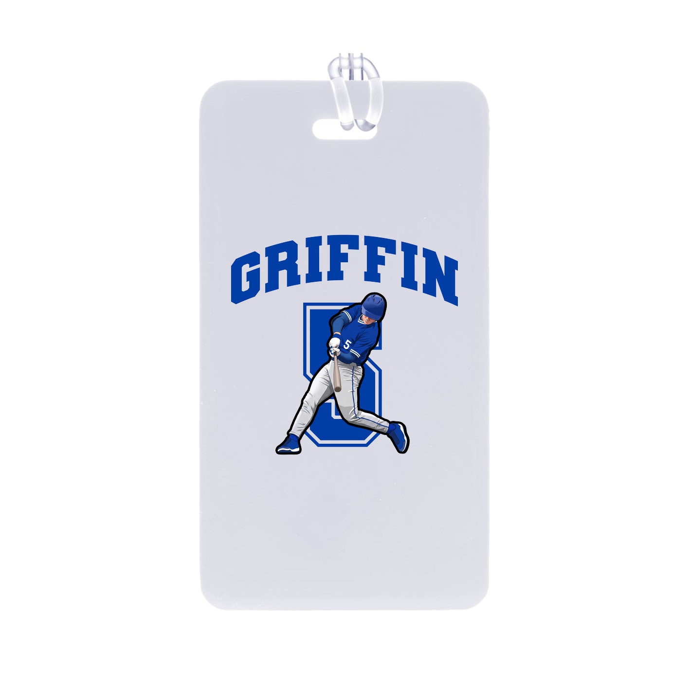 Bag Tag — Number in Classic